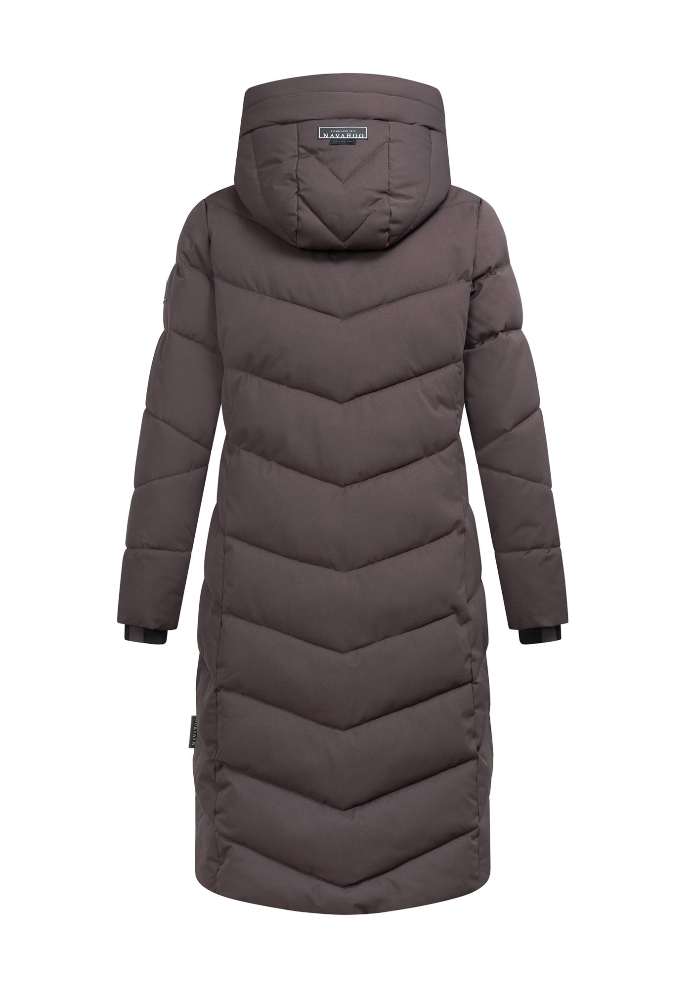 Navahoo Winterjacke »Navahoo Schmatzibaer lange Damen Winter Steppjacke N009«