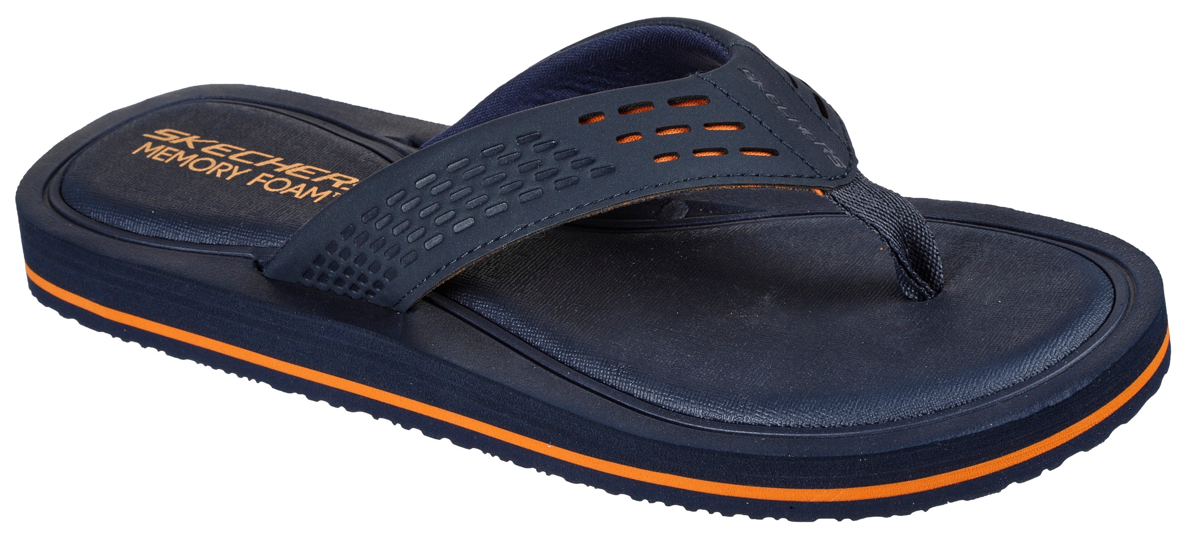 Skechers Zehentrenner »TOCKER-SAGA BORA« mit gepolsterter Innensohle