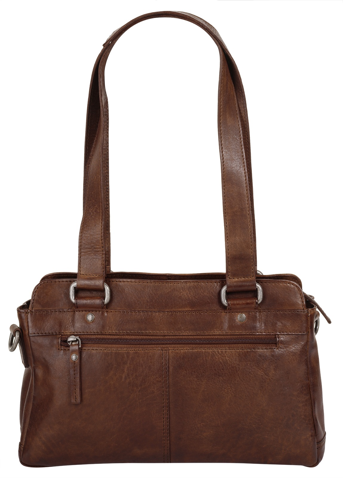 Spikes & Sparrow Henkeltasche, echt Leder