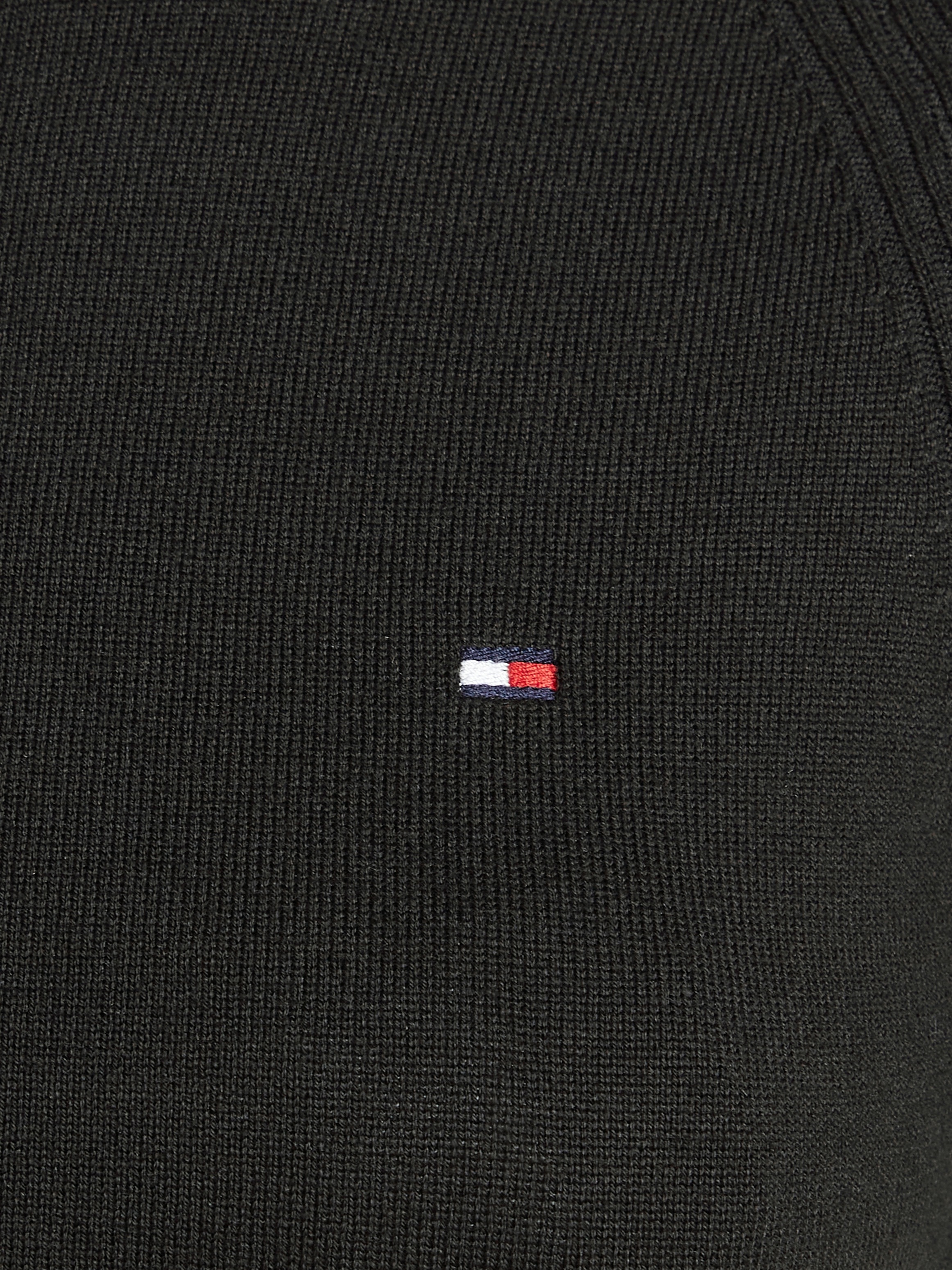 Tommy Hilfiger Jerseykleid »CO JERSEY STITCH F&F DRESS«, mit Logostickerei auf der Brust
