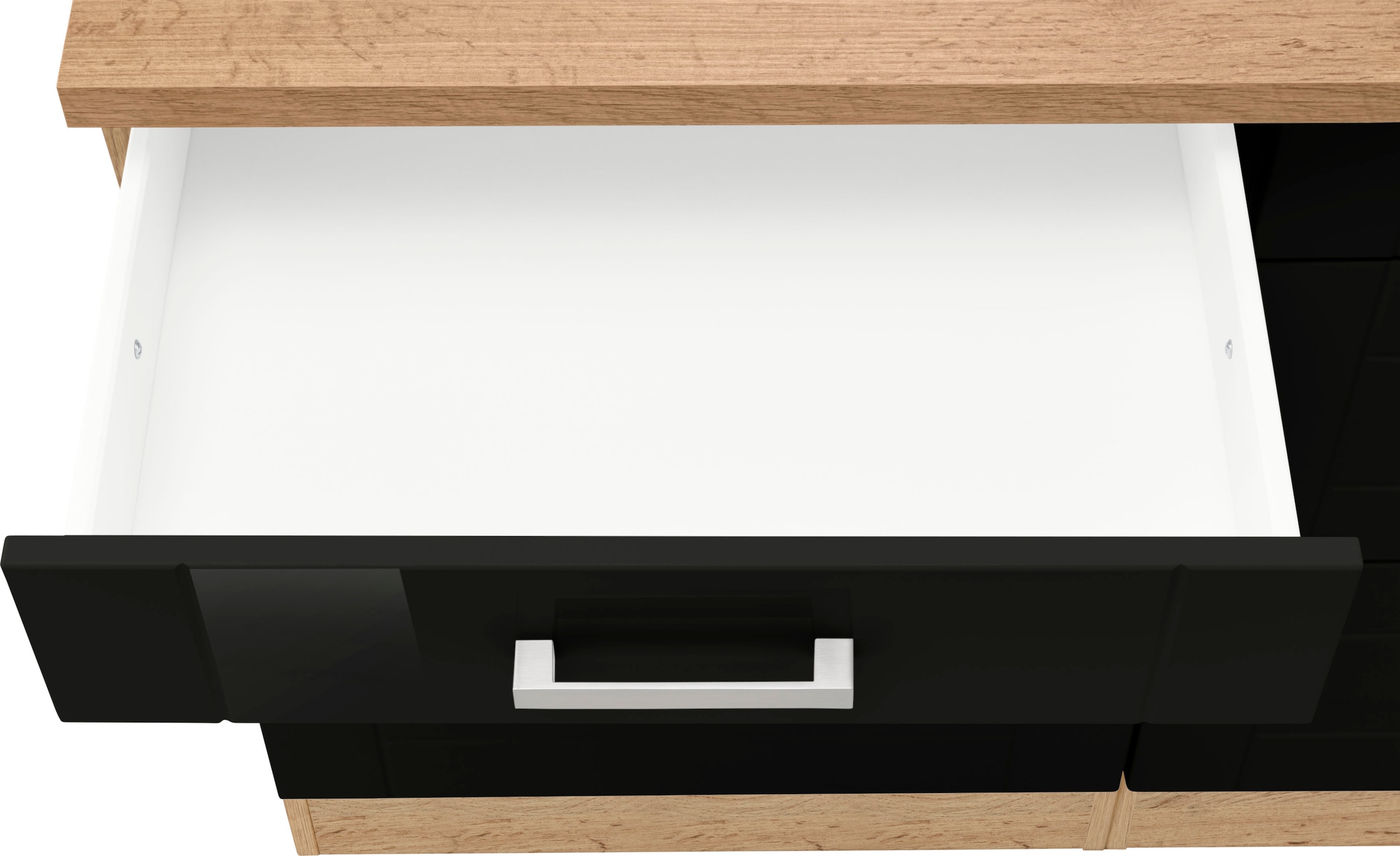 KOCHSTATION Winkelküche »KS-Tinnum«, mit E-Geräten, Stellbreite 240/270 cm