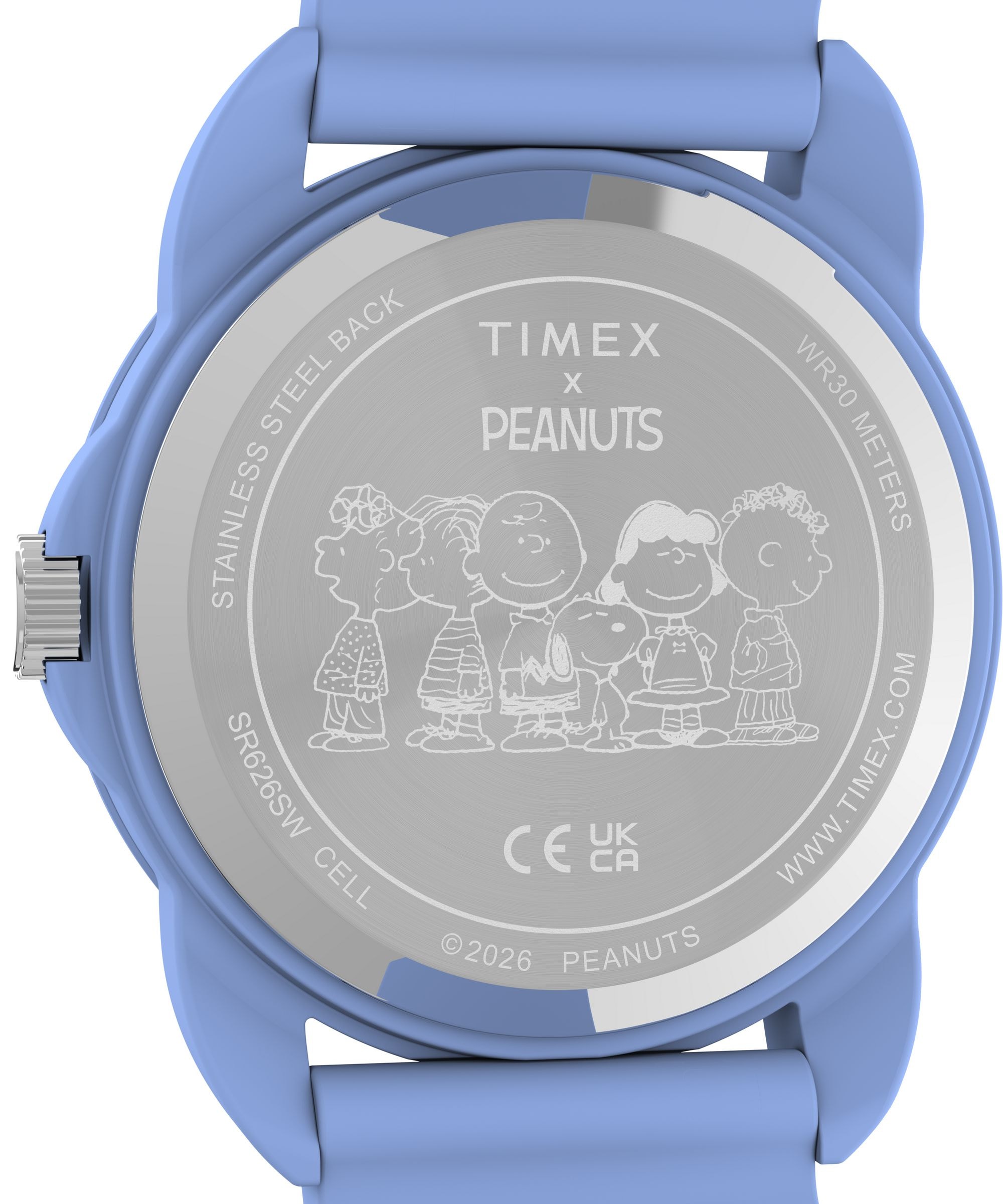 Timex Quarzuhr »Timex x Peanuts Youth Spring« Armbanduhr, Silikonarmband, analog
