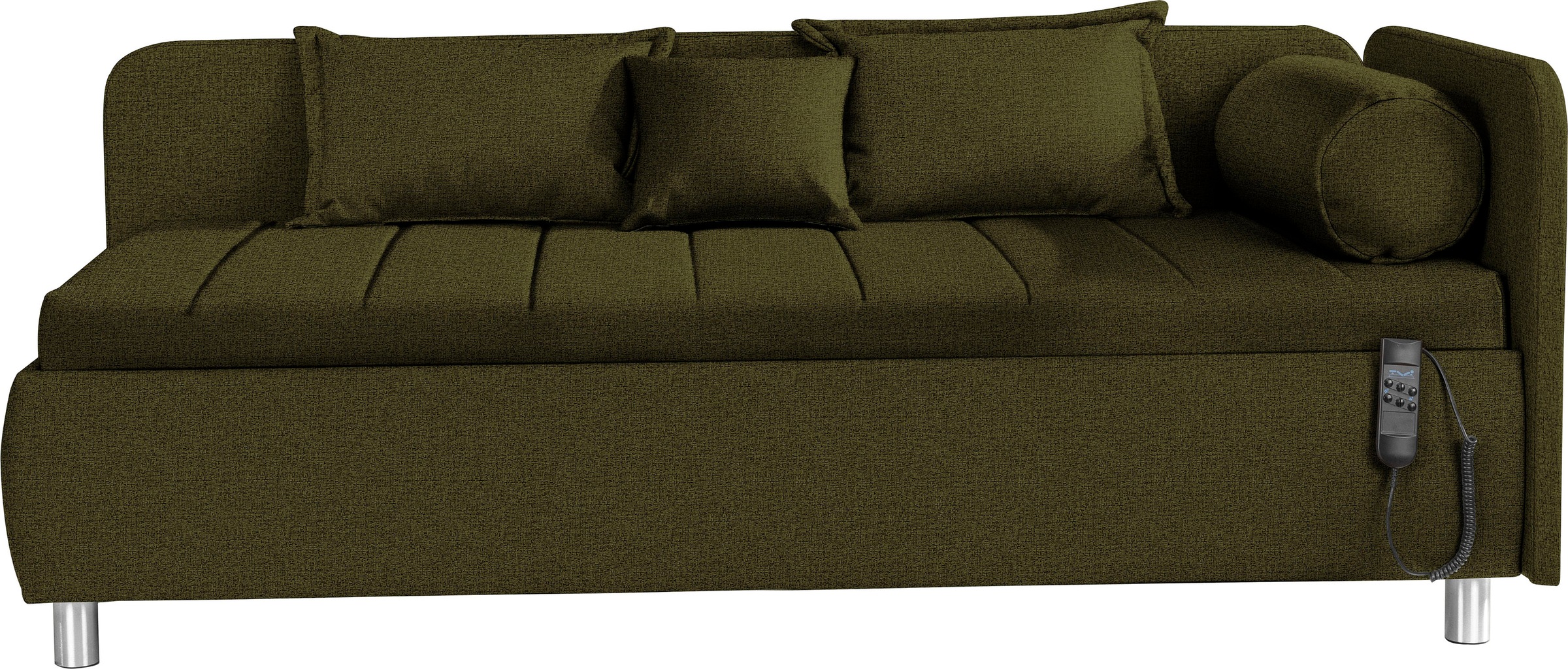 alina Schlafsofa »Kiana«, Liegefläche 90/200 cm oder 100/200 cm, Bettkasten, Zierkissen-Set