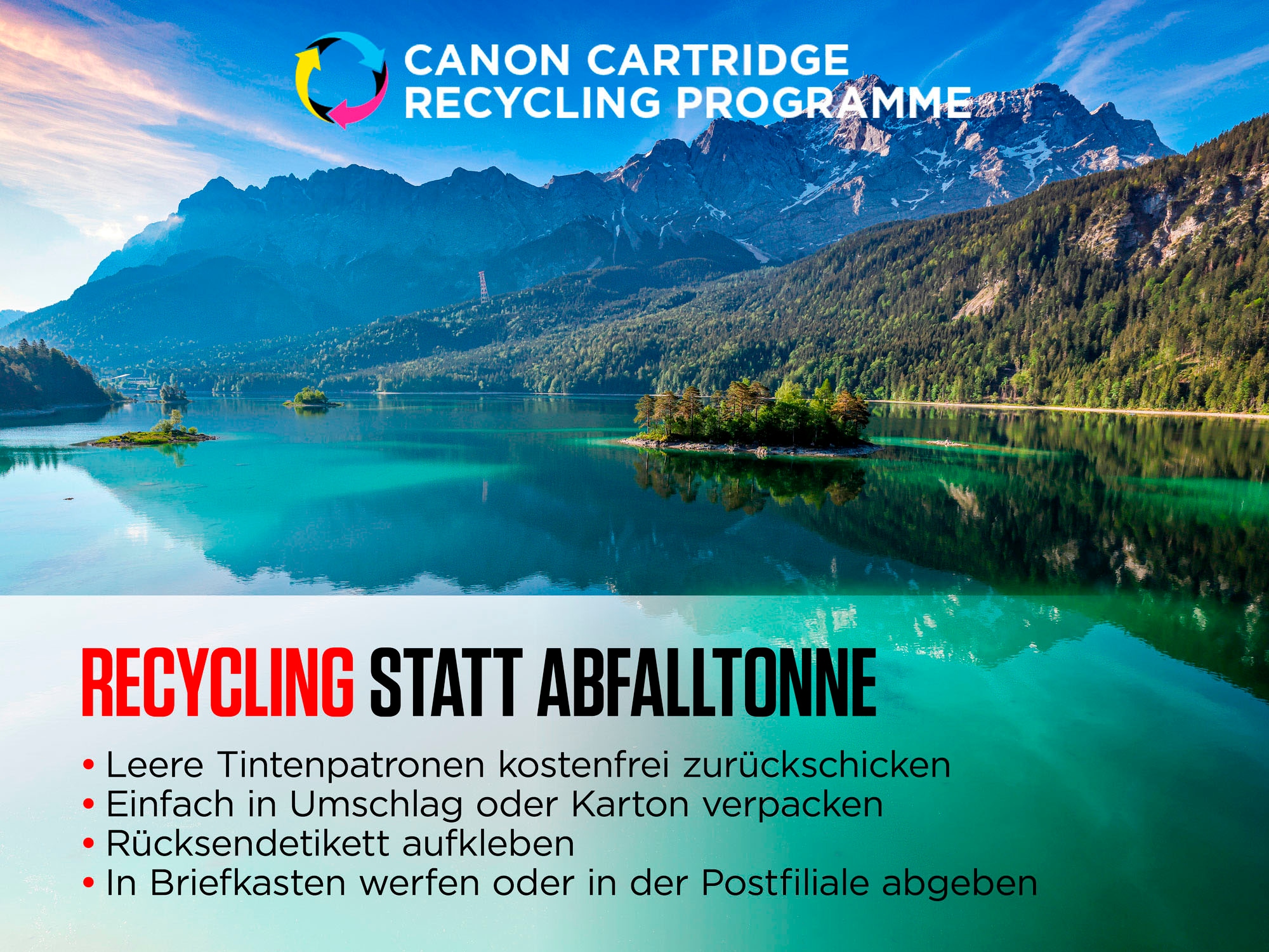 Canon Tintenpatrone »PG-540L Doppelpack«, (Packung, 2 St.)