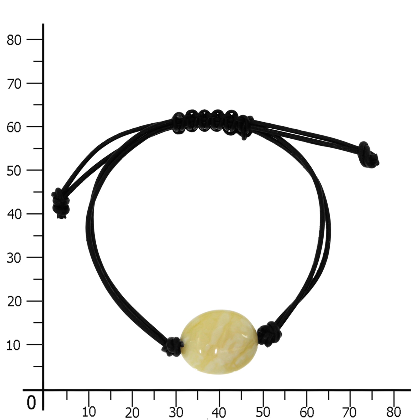 OSTSEE-SCHMUCK Armband »- Jana - Bernstein - ,«