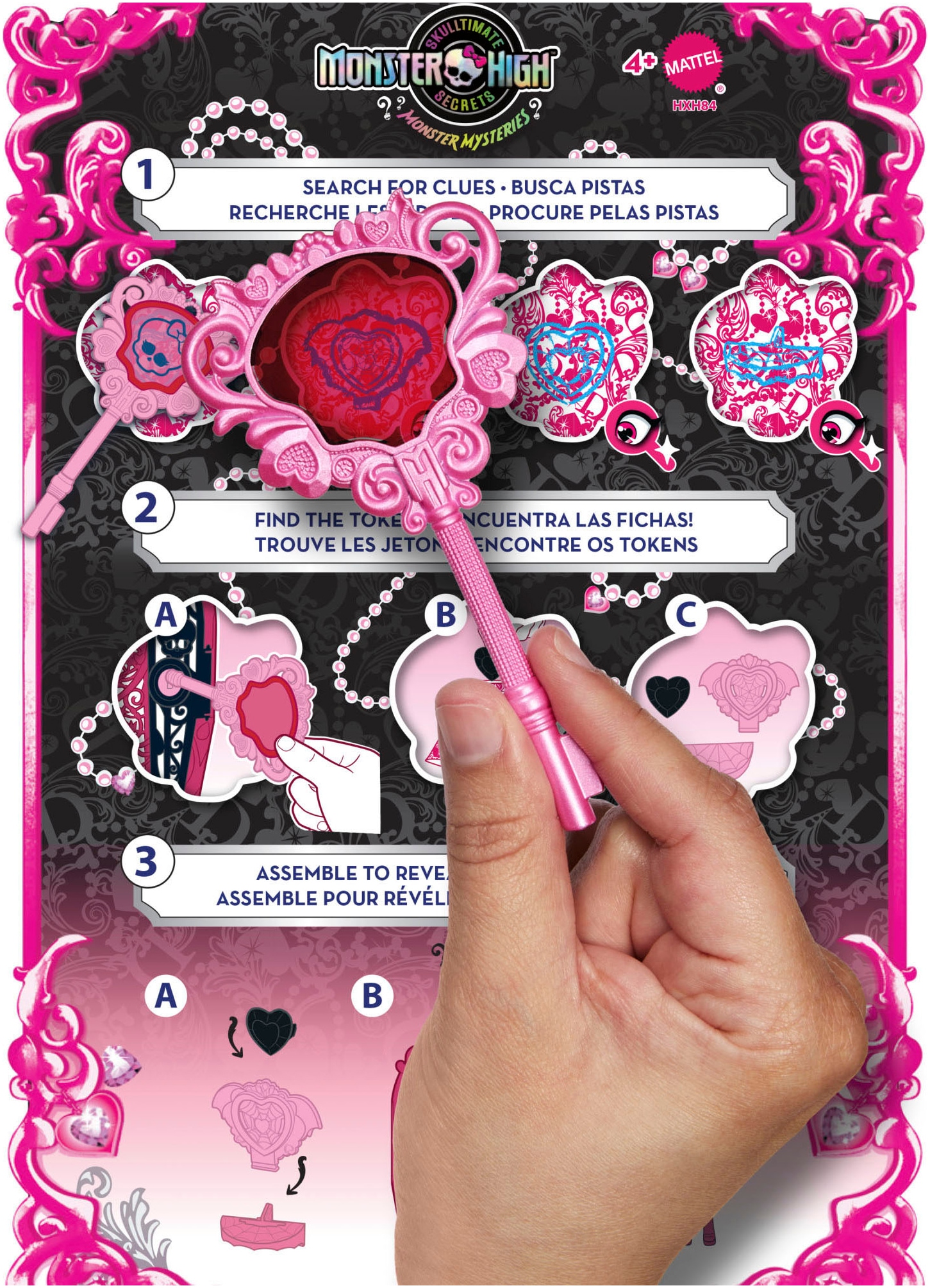 MonsterHigh™ Anziehpuppe »Skulltimate Secrets: Monster Mysteries, Draculaura«