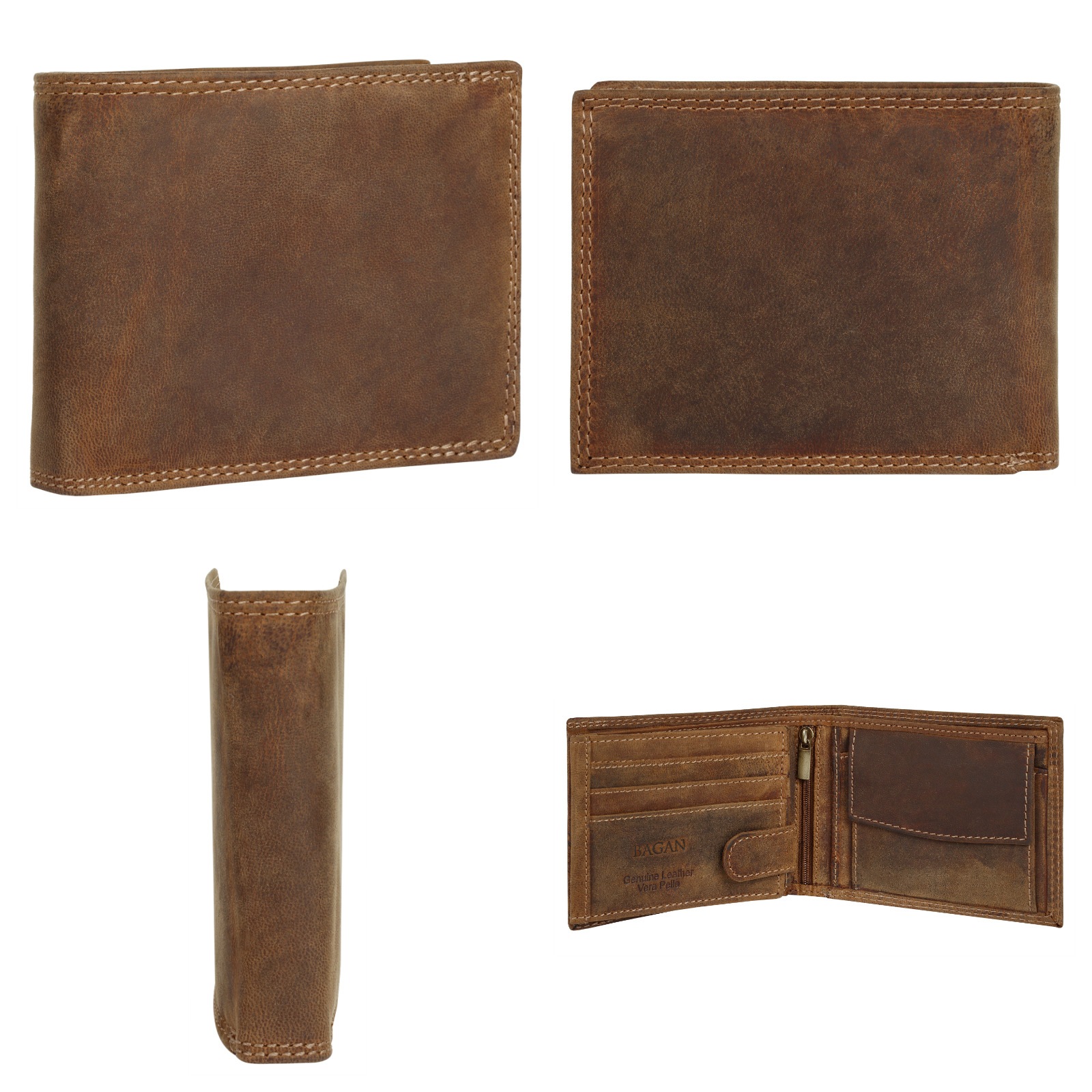 Bagan Geldbörse echt Leder