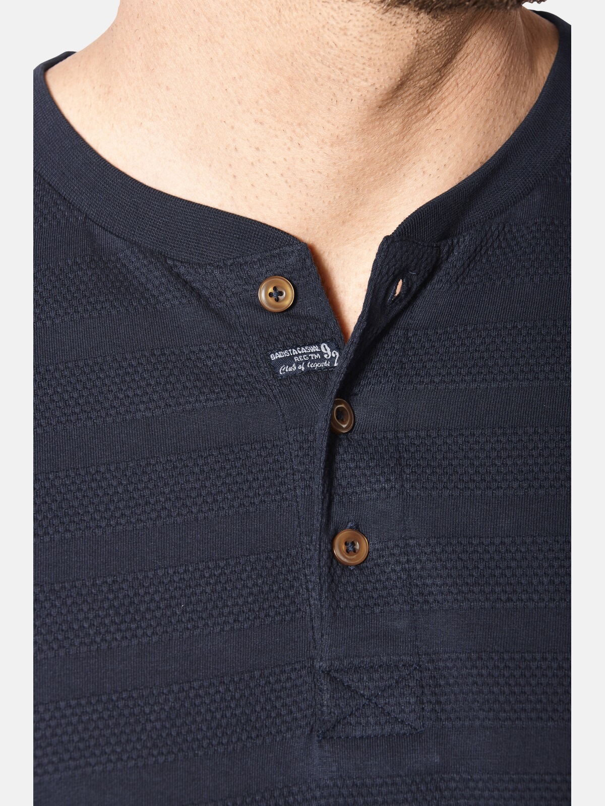 Babista Langarmshirt »Langarmshirt LUIMONO«, im dezenten Jacquardmuster