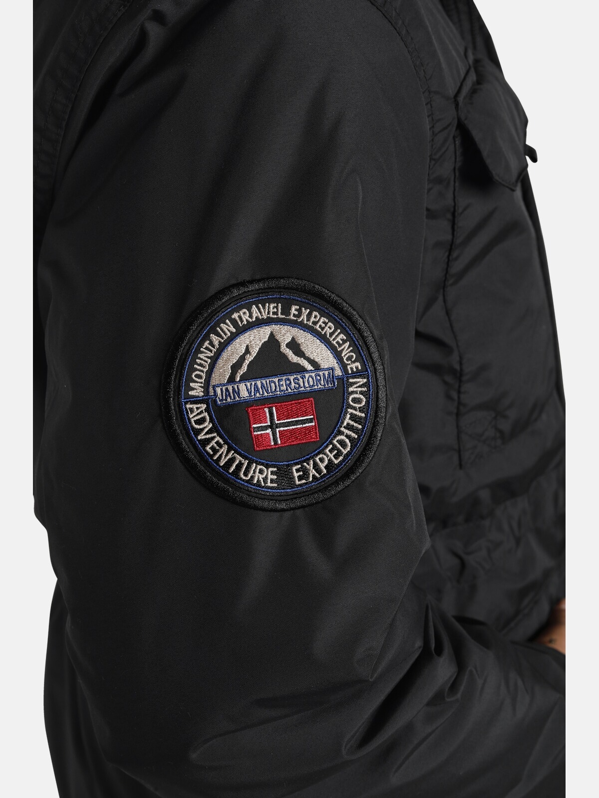 Jan Vanderstorm Winterjacke »Outdoorjacke AJAN«, (1 St.), ist wetterfest und funktional