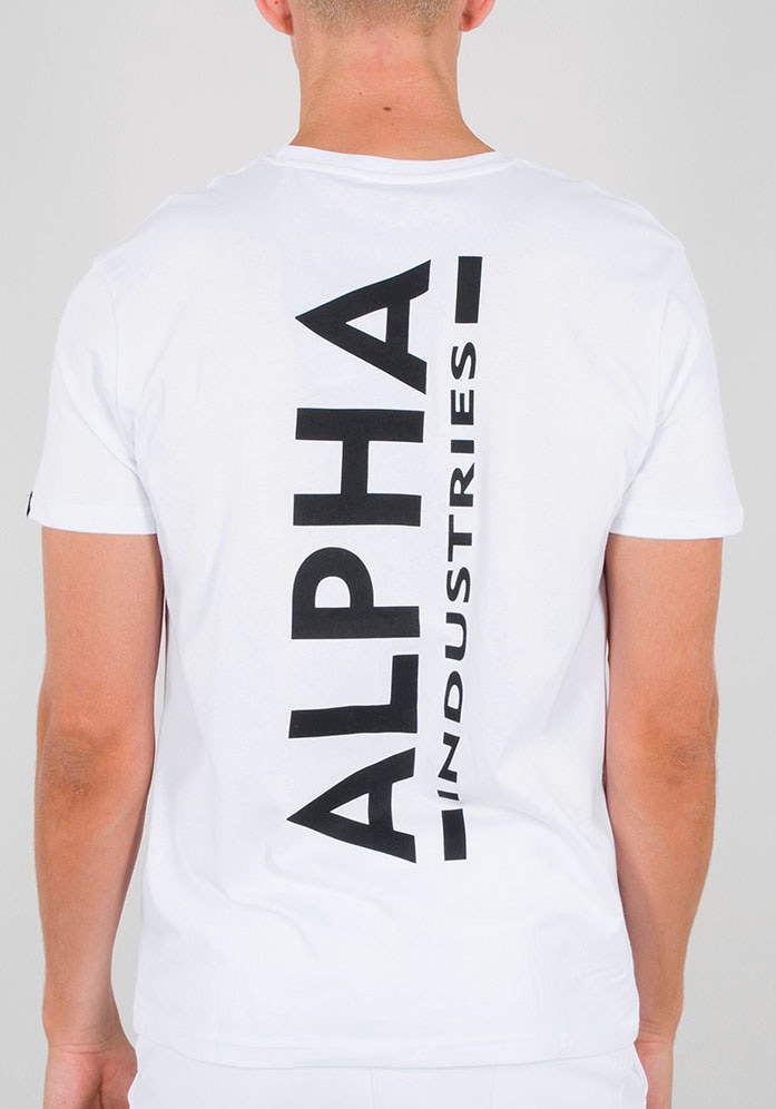 Rundhalsshirt »Backprint T«