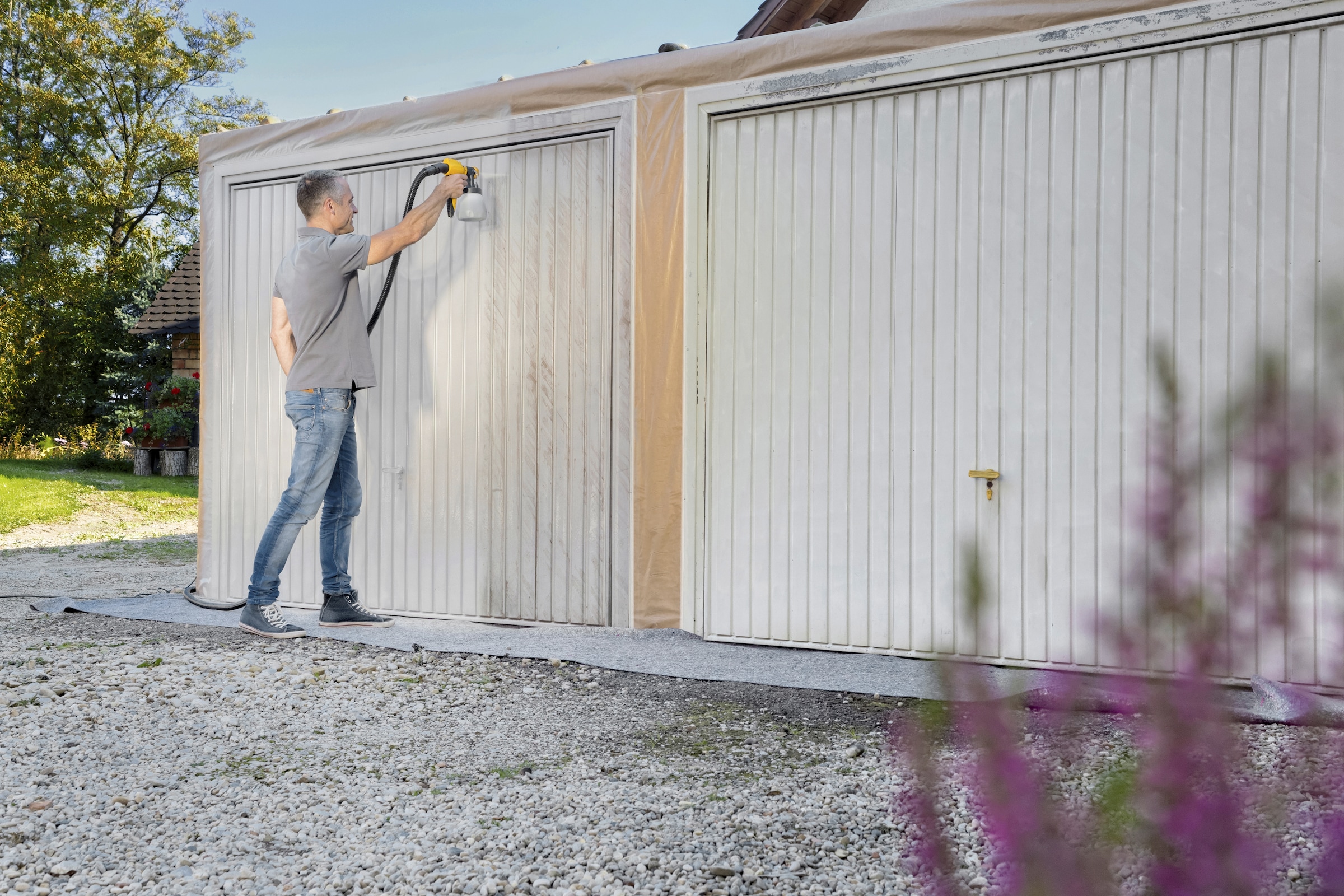 WAGNER Farbsprühgerät »Universal Spray W 950 Flexio«, (7 tlg.)