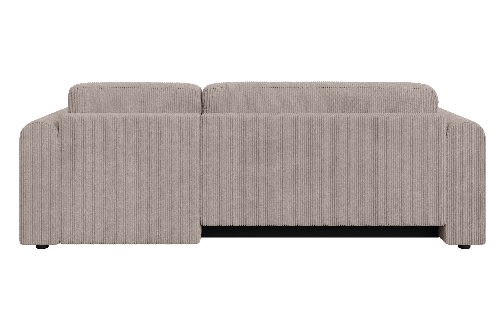 INOSIGN Ecksofa »Zacharia wahlweise Schlafsofa mit Bettkasten, B/T/H 250/166/86 cm«, L-Form mit Wellenunterfederung, Recamiere beidseitig montierbar