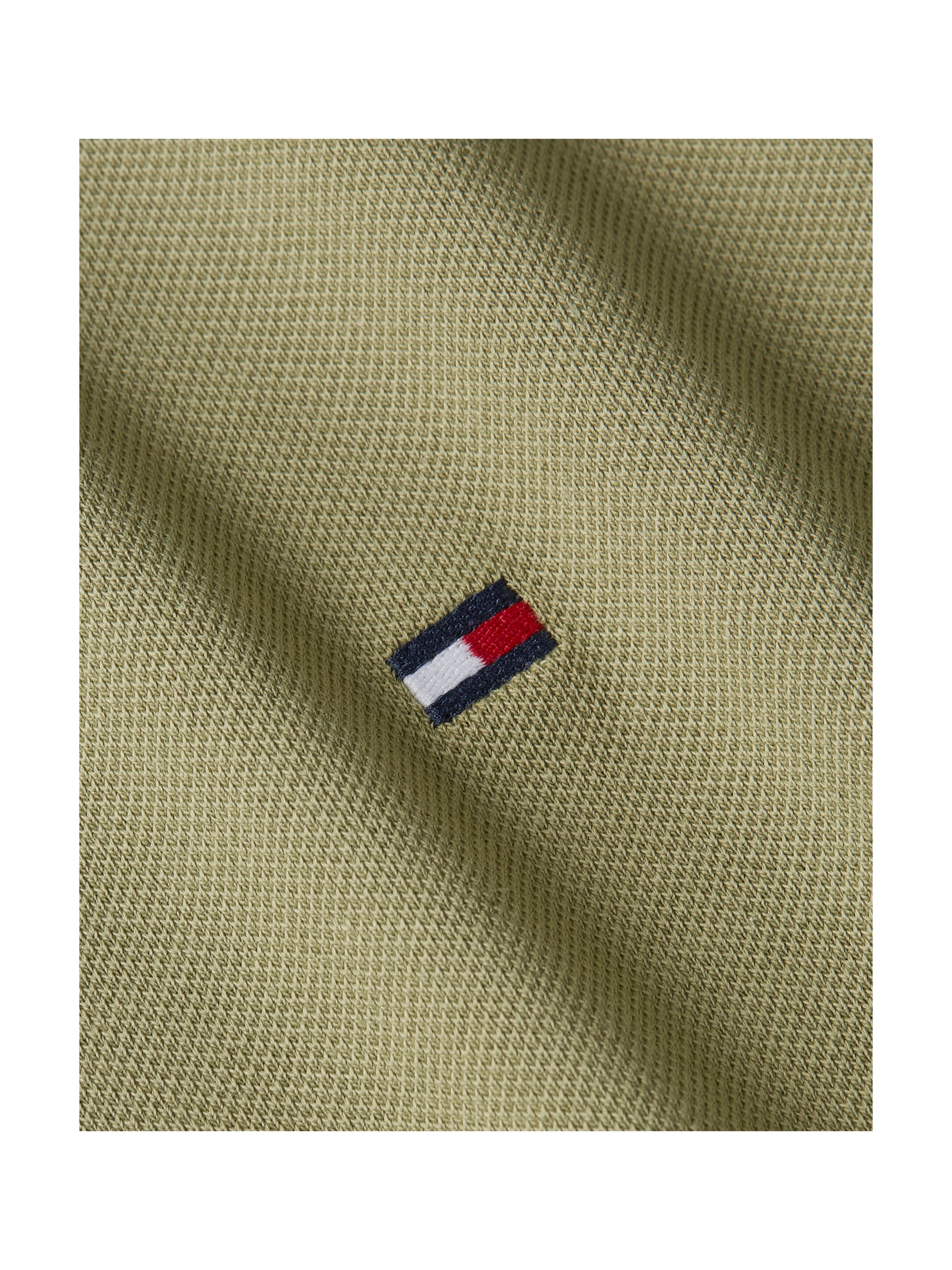 POLO«, »1985 bei REGULAR Tommy mit Hilfiger Kragen ♕ Hilfiger Tommy innen Poloshirt Kontraststreifen am