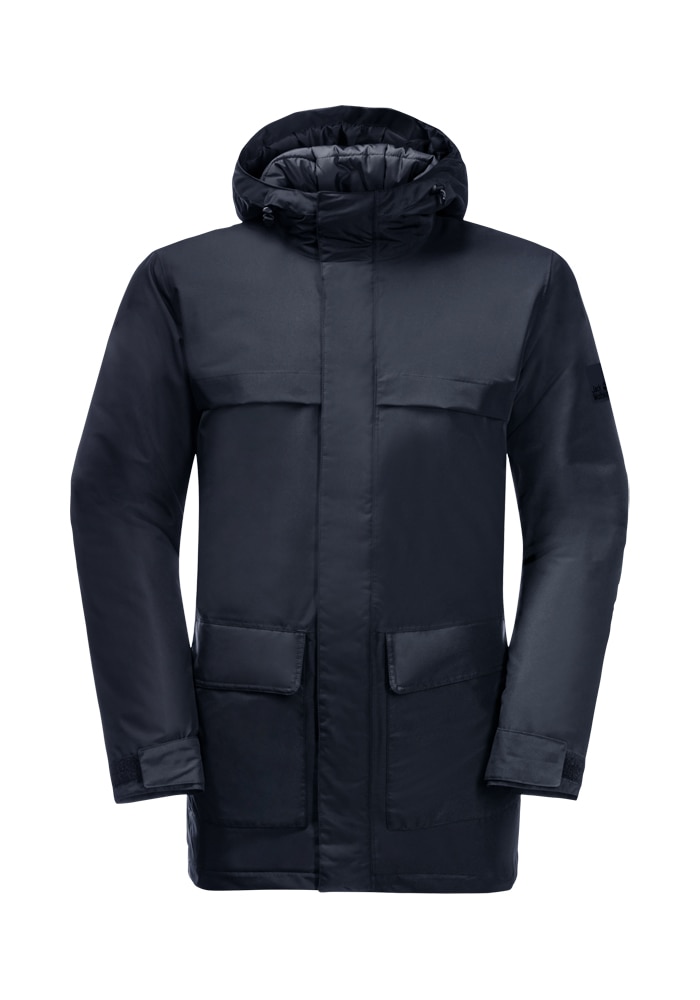 Jack Wolfskin Funktionsparka »WINTERLAGER PARKA M«, mit Kapuze