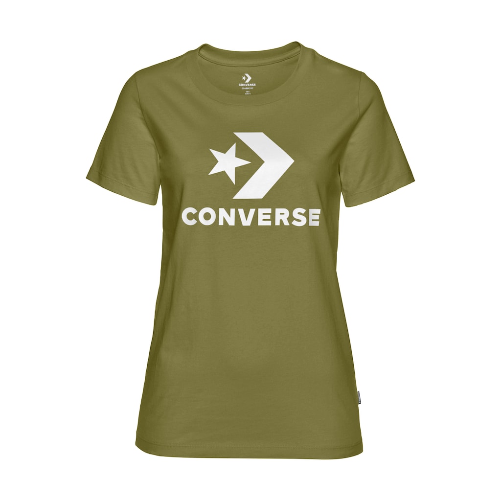 Converse T-Shirt »UNISEX CONVERSE GO-TO STAR CHEVRON LOGO STANDARD FIT T-SHIRT«