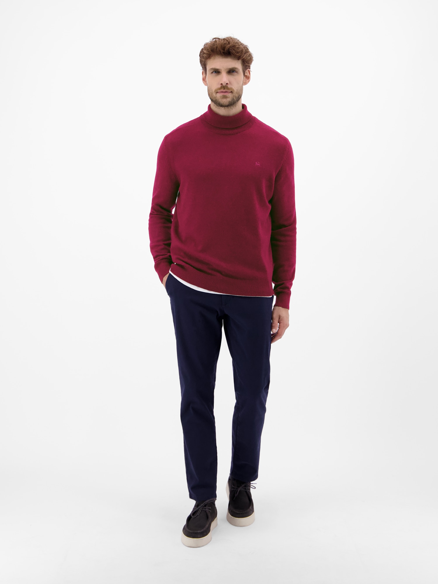 LERROS Rollkragenpullover »LERROS«