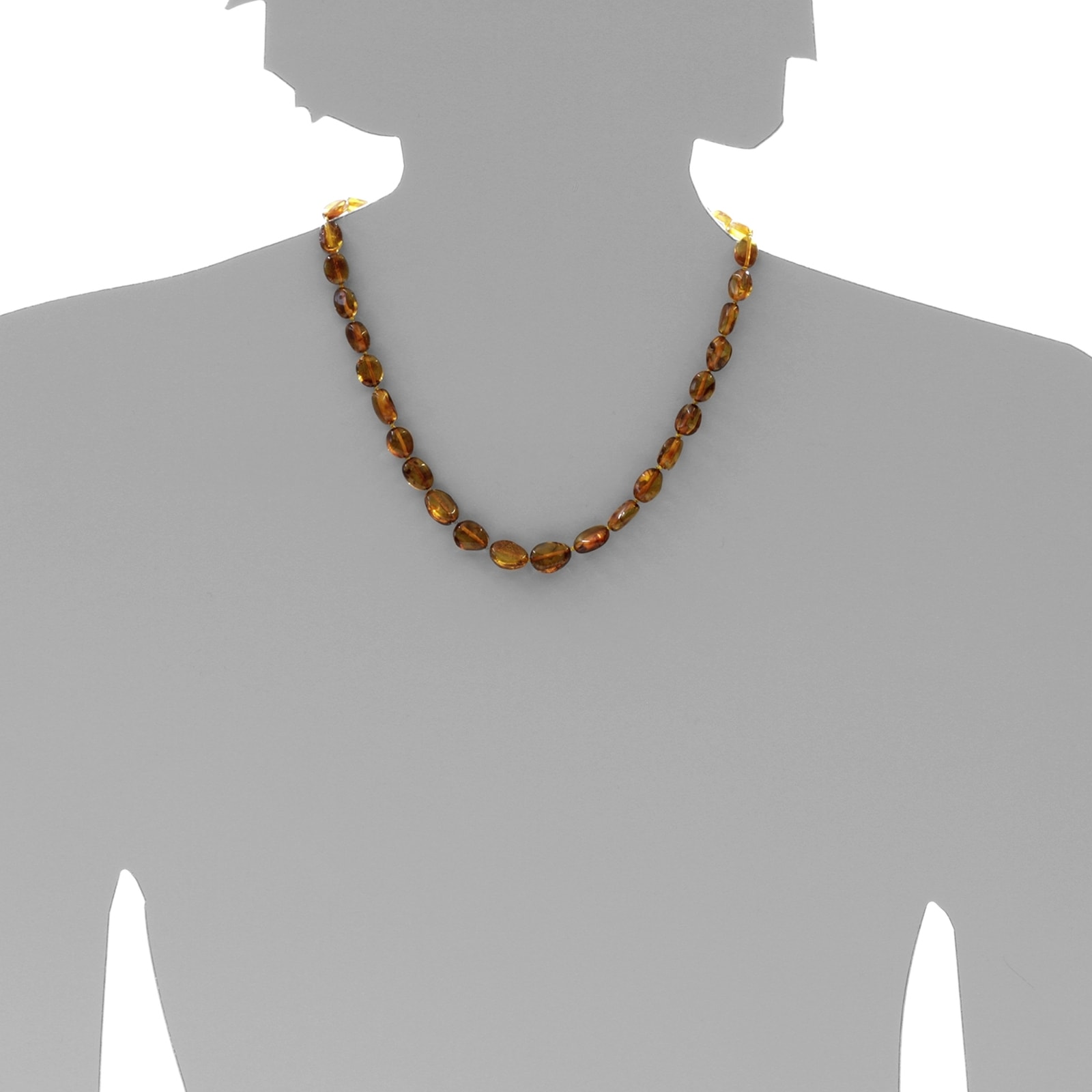 OSTSEE-SCHMUCK Kette ohne Anhänger »- Tocessa - Bernstein - ,«