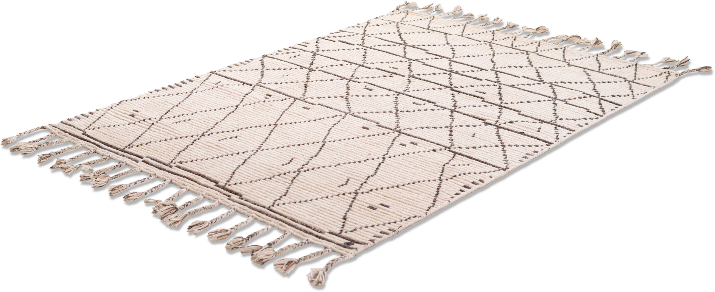 TOM TAILOR HOME Teppich »Nomad«, rechteckig, handgewebt, mit Fransen,  Boho-Style online kaufen | Kurzflor-Teppiche