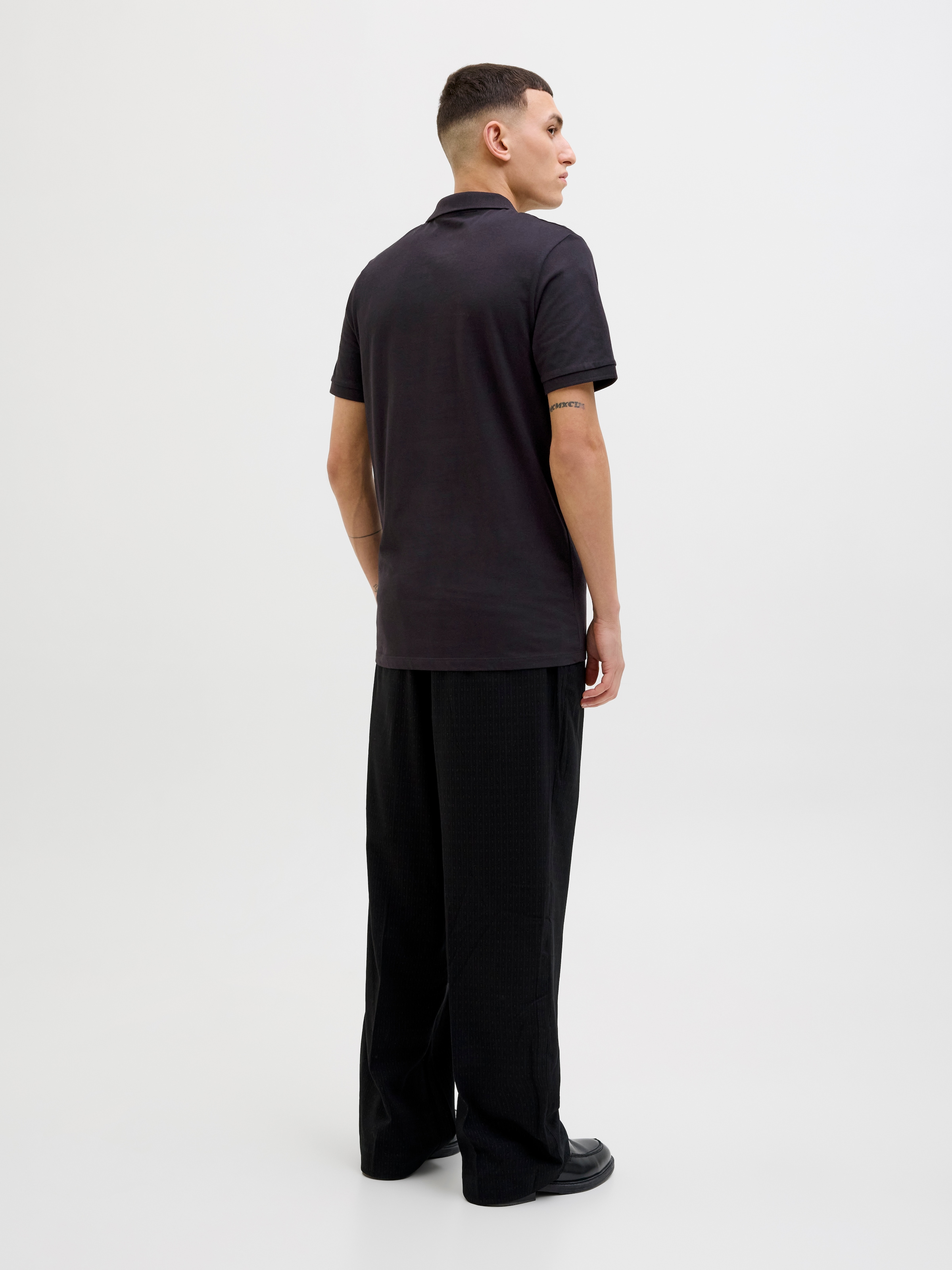 Jack & Jones Poloshirt »JJEJERSEY LOGO POLO SS SN«, mit Logo Stickerei