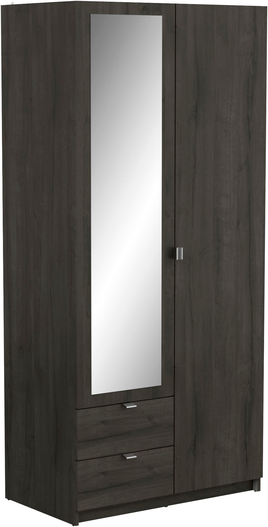 Demeyere GROUP Kleiderschrank »Mellie« SCHRANK 2-TUERIG 1 SPIEGEL  2 SCHUBLADEN