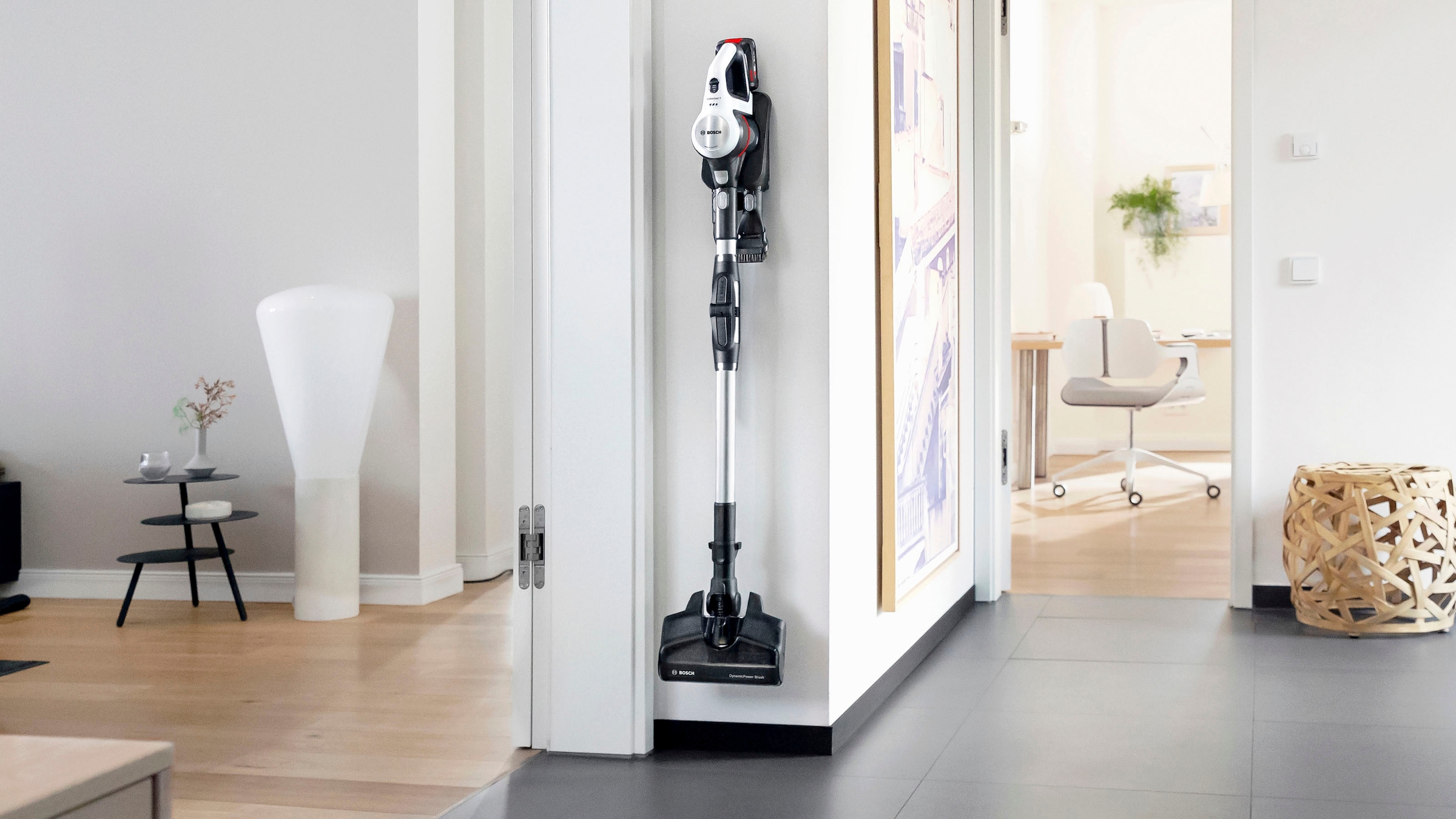 BOSCH Akku-Stielstaubsauger »Unlimited 7 BSS711MTB«, 40 Min. Laufzeit, knickbares Rohr, inkl. umfangreichen Zubehör