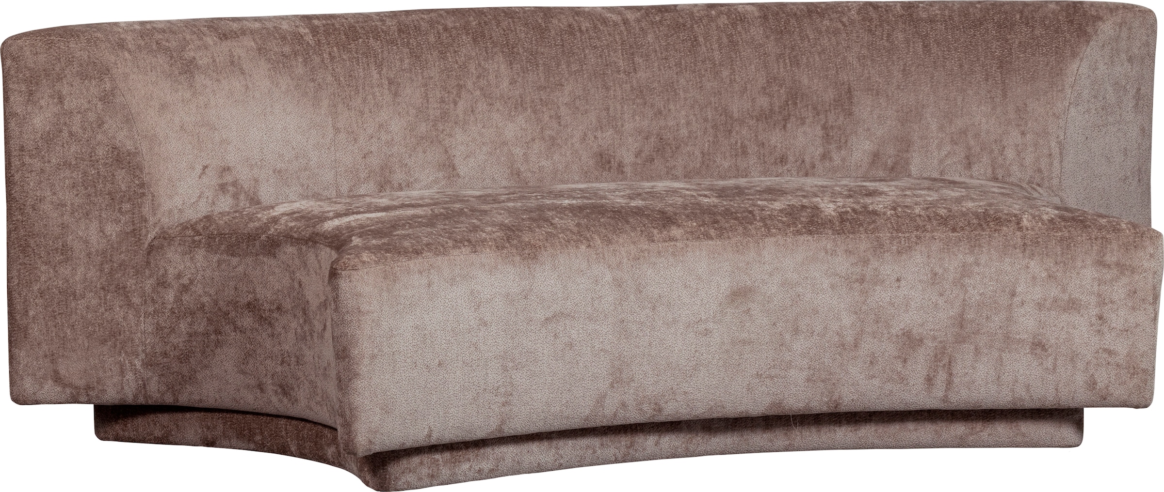 WOOOD 2-Sitzer »Popular«, frei im Raum stellbar, mit grobem Chenille gefüttert, Breite 215 cm