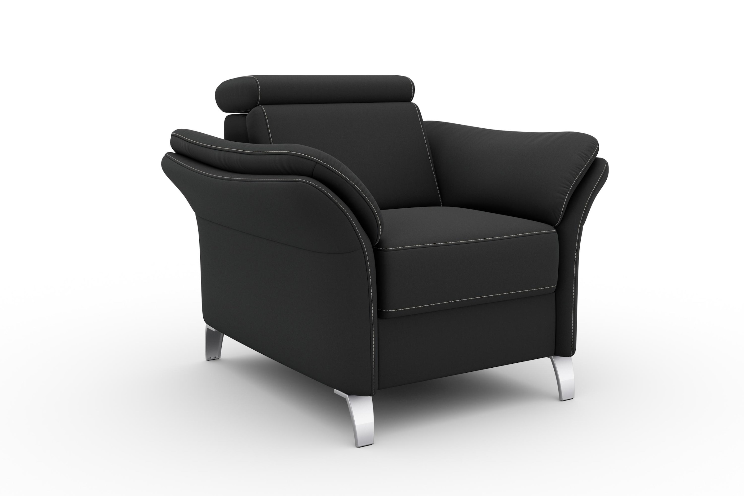 sit&more Sessel »Vincenzo« inklusive Kopfteilverstellung