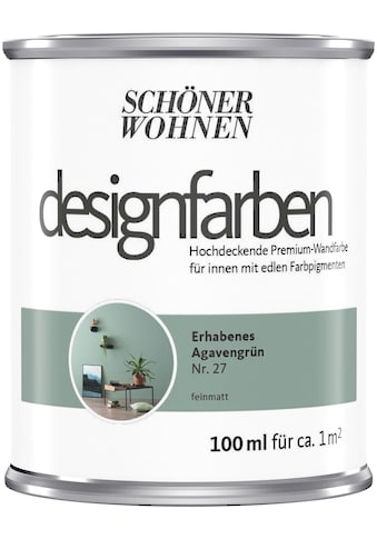 SCHÖNER WOHNEN-Kollektion Wand- und Deckenfarbe »Designfarben«, (1), 100 ml, Erhabenes... kaufen