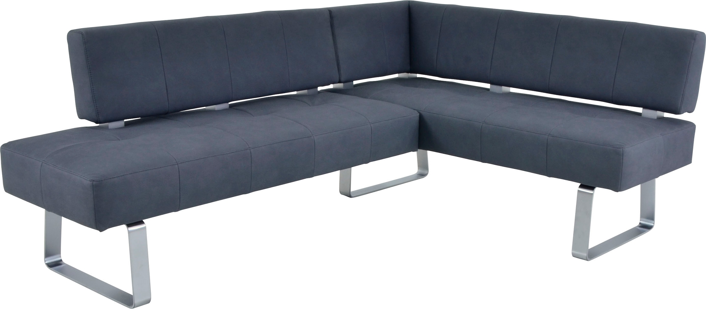 K+W Komfort & Wohnen Eckbankgruppe »Spider II« Set, 4 Stk. tlg. langer Schenkel 227cm, 2 Freischwinger, Auszugstisch in Breite 130 cm