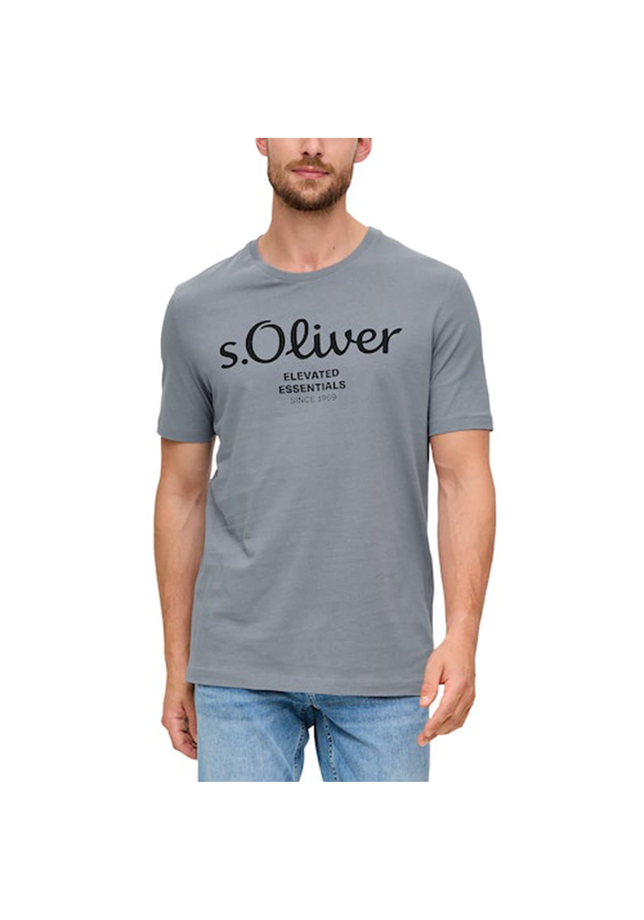 s.Oliver T-Shirt »T-Shirt Logo T-Shirt 1er Pack«