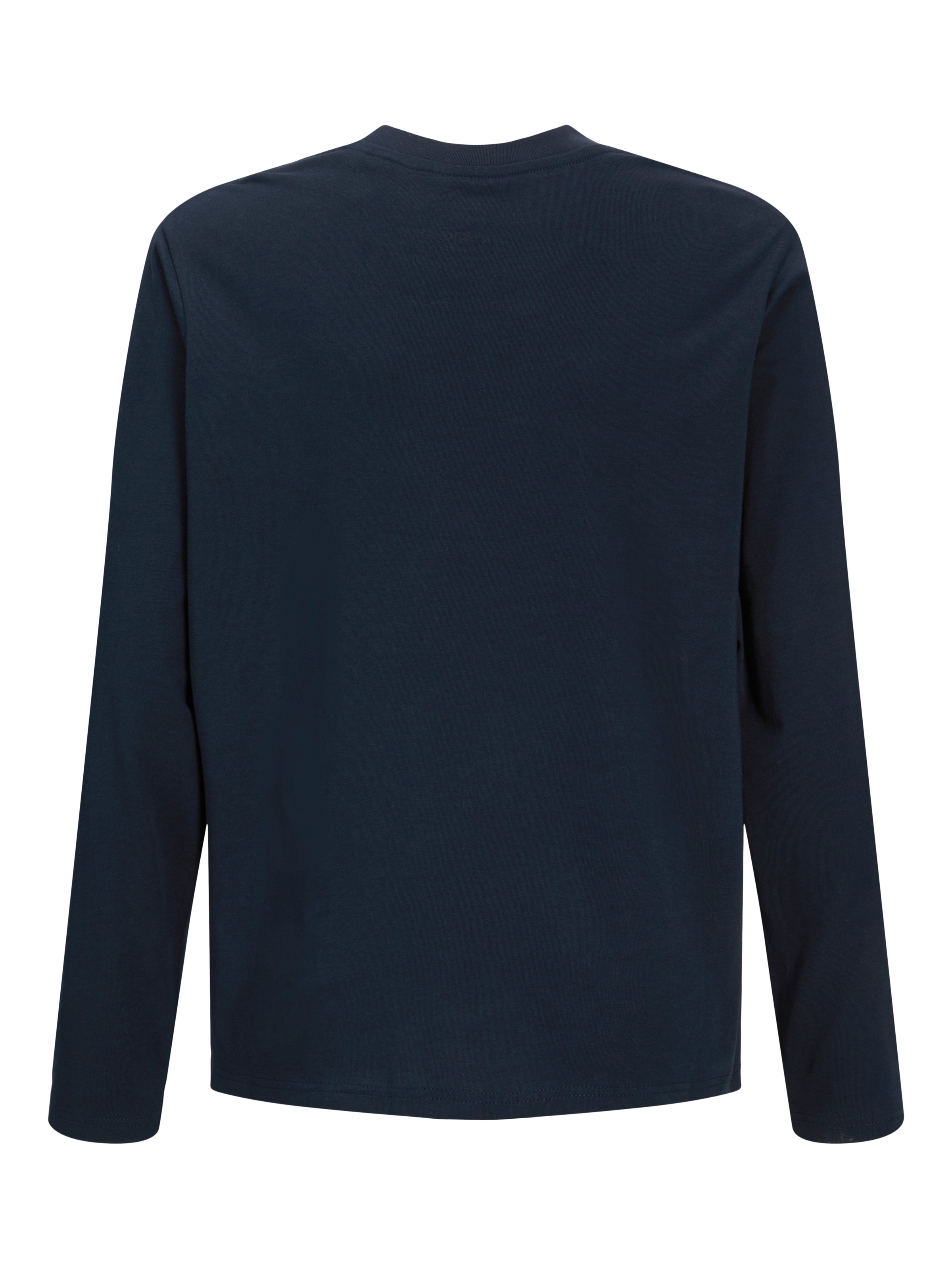 Jack & Jones Junior Langarmshirt »JJEDENVER LOGO TEE LS O-NECK SN JNR« Baumwolle, relaxed fit