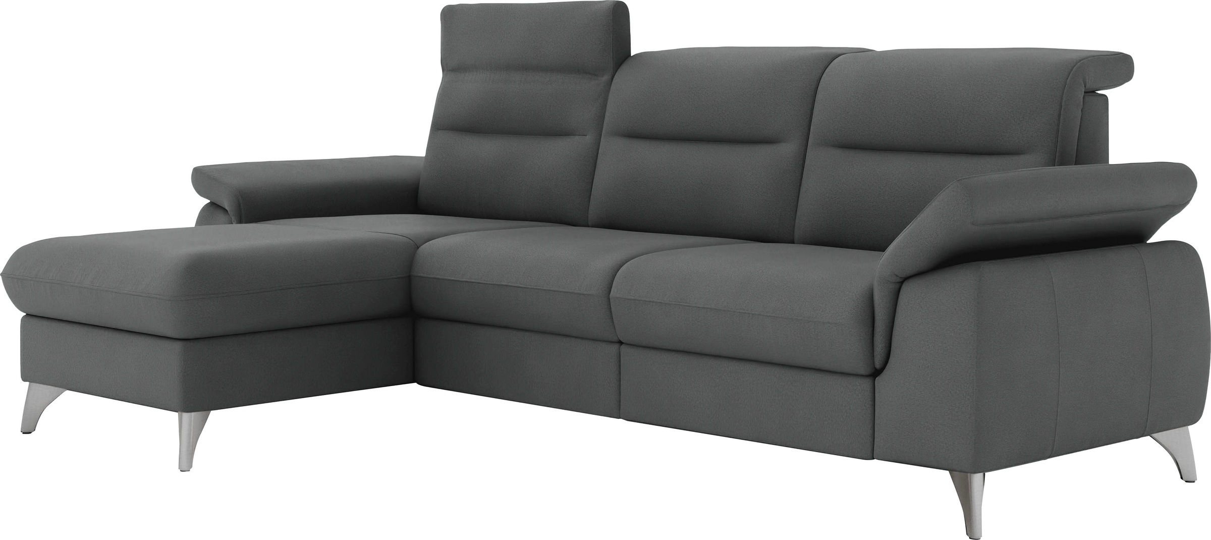 sit&more Ecksofa »Astoria L-Form«, wahlweise mit motorischer Relaxfunktion