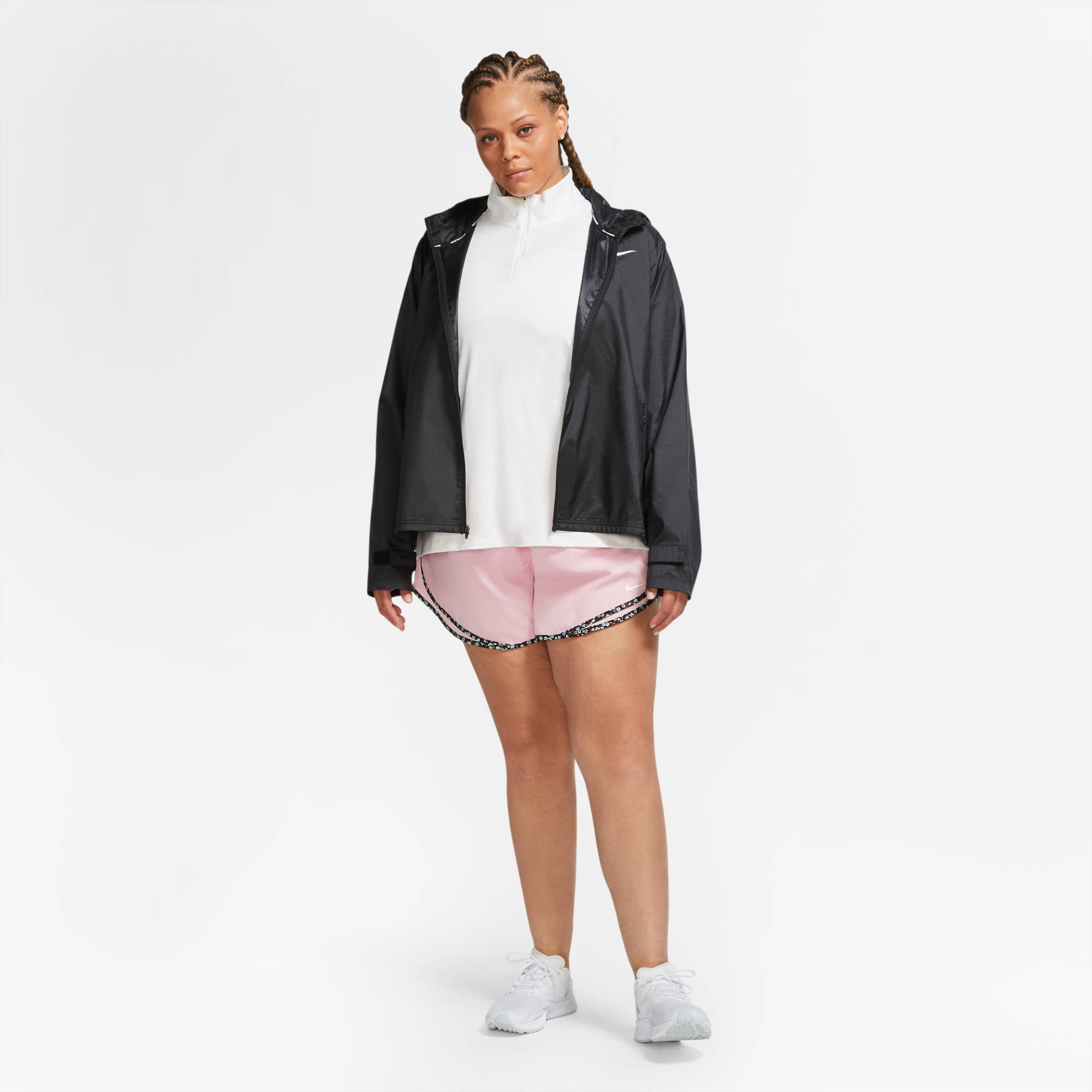 Nike Laufjacke »Essential Women's Running Jacket (Plus Size)«, mit Kapuze