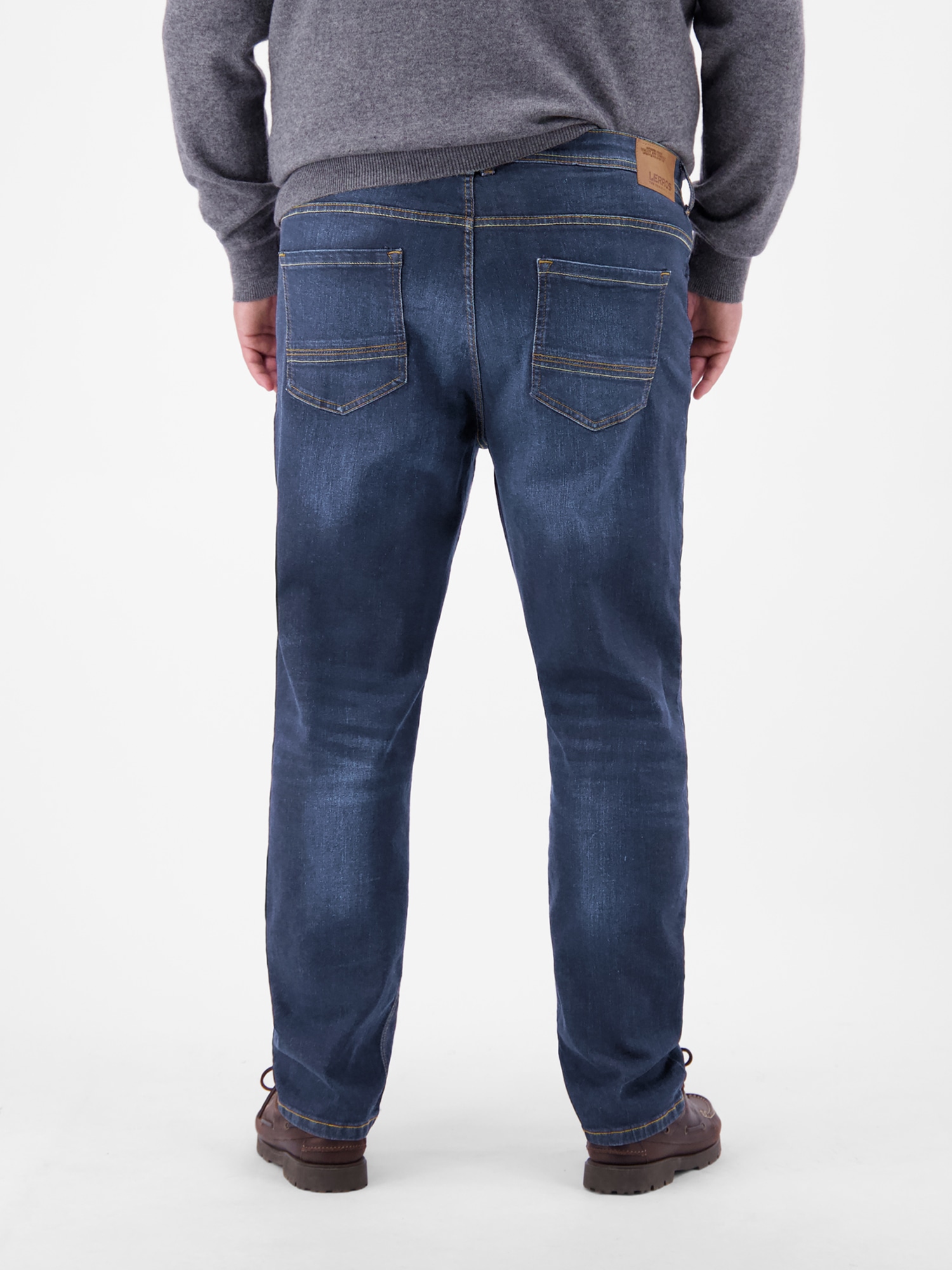 LERROS 5-Pocket-Jeans »LERROS BAXTER Herrenjeans in Grossen Grössen, Straight Leg«