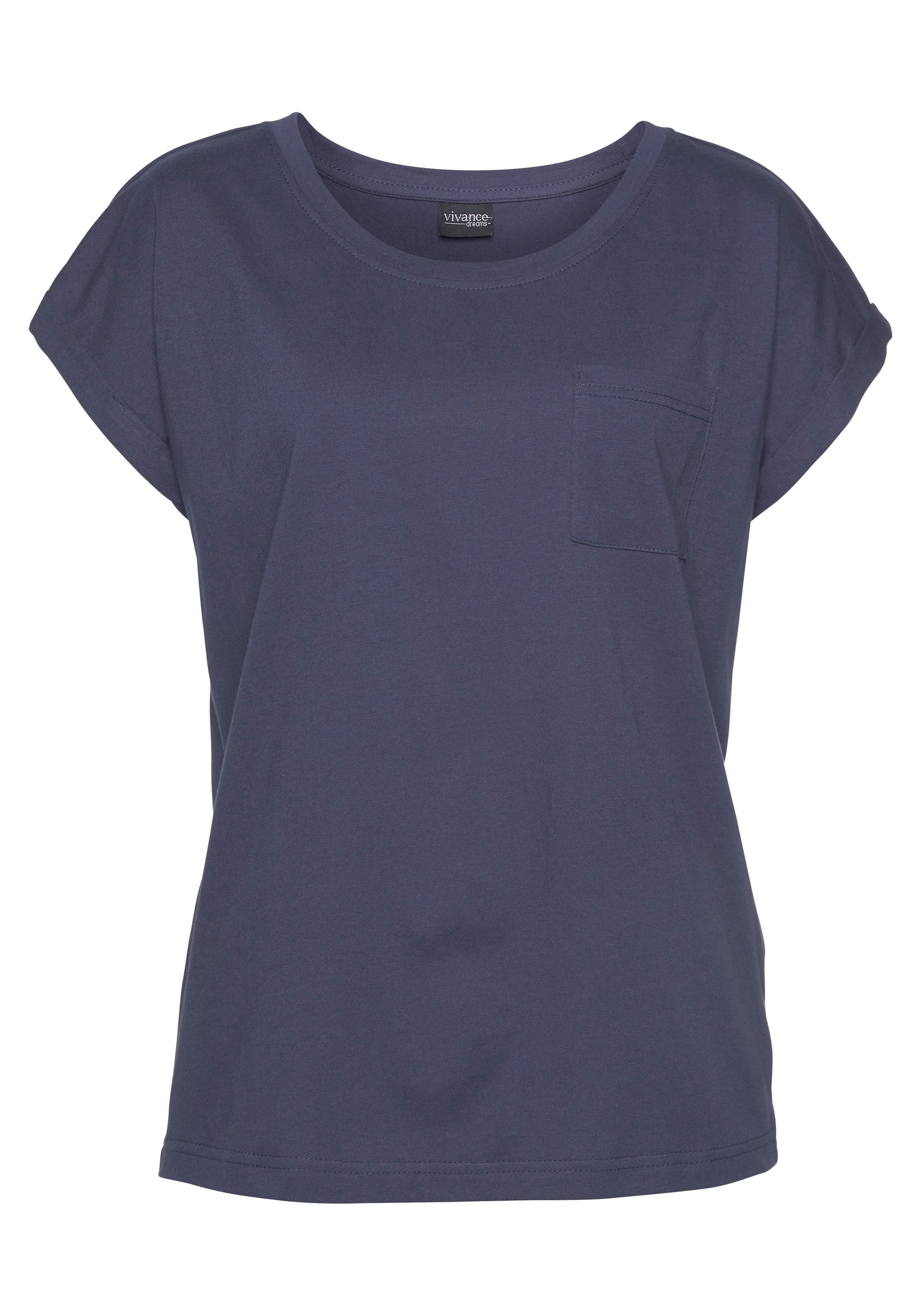 Vivance Dreams Capri-Pyjama 2 tlg. mit  gemusterter Schlafhose