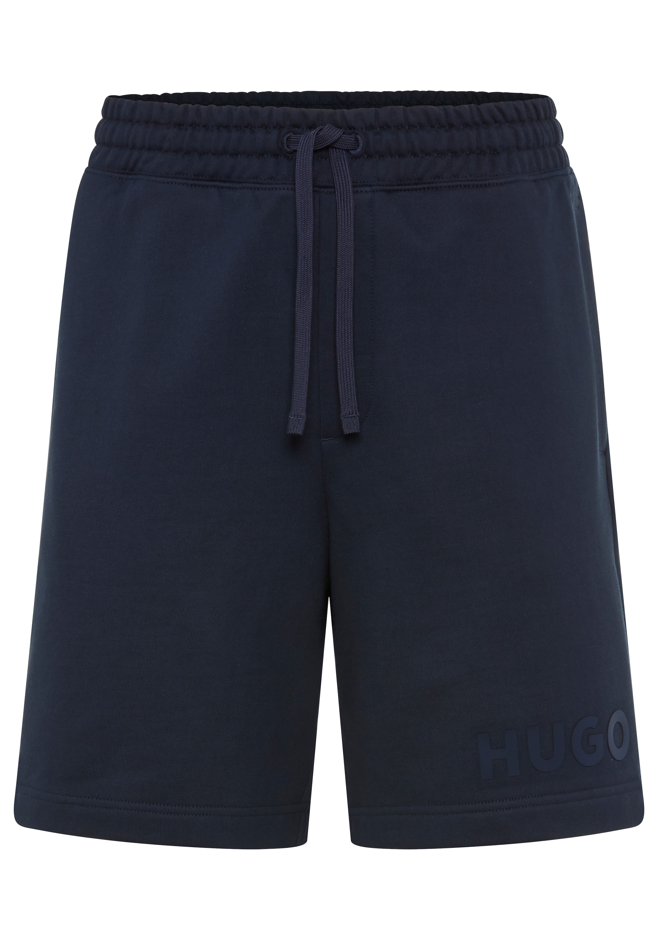 HUGO Sweatshorts »Dinkoe«  elastischer Bund mit Kordel, Relaxed Fit, Logo-Druck