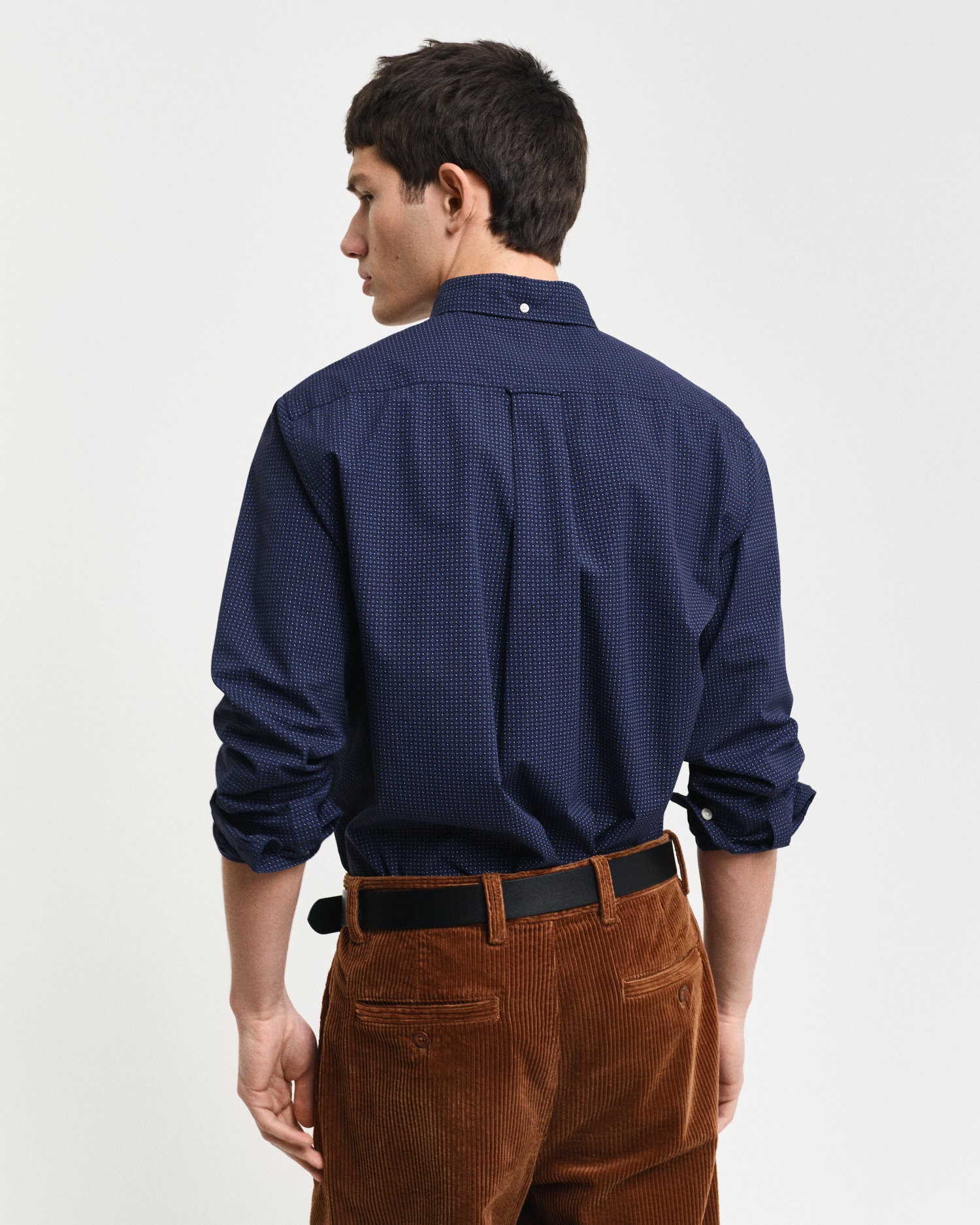 Gant Langarmhemd »REG MICRO PRINT SHIRT«, mit einem dezenten, durchgehenden Mikro-Print