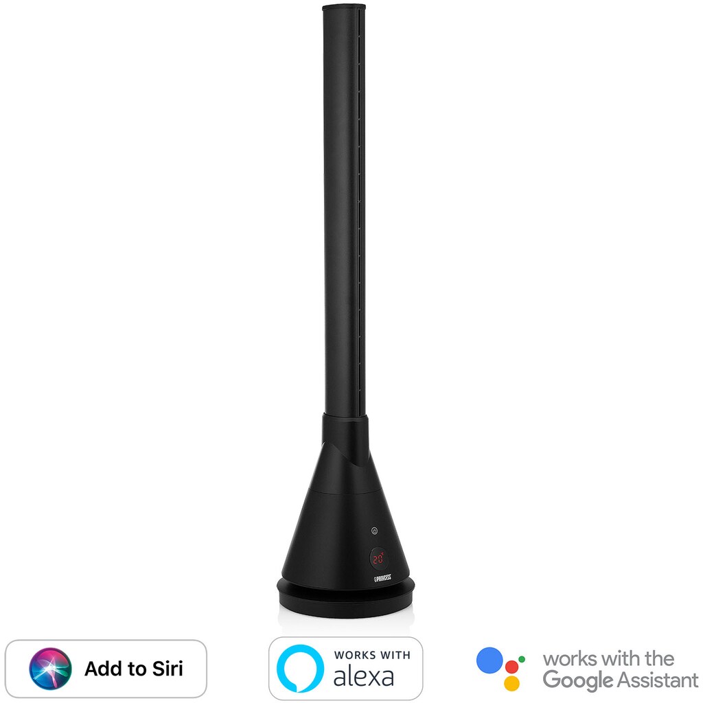 PRINCESS Heizlüfter »347000«, smarter, app-steuerbarer Heiz- und Kühlturm – Google, Alexa & Siri kompatibel