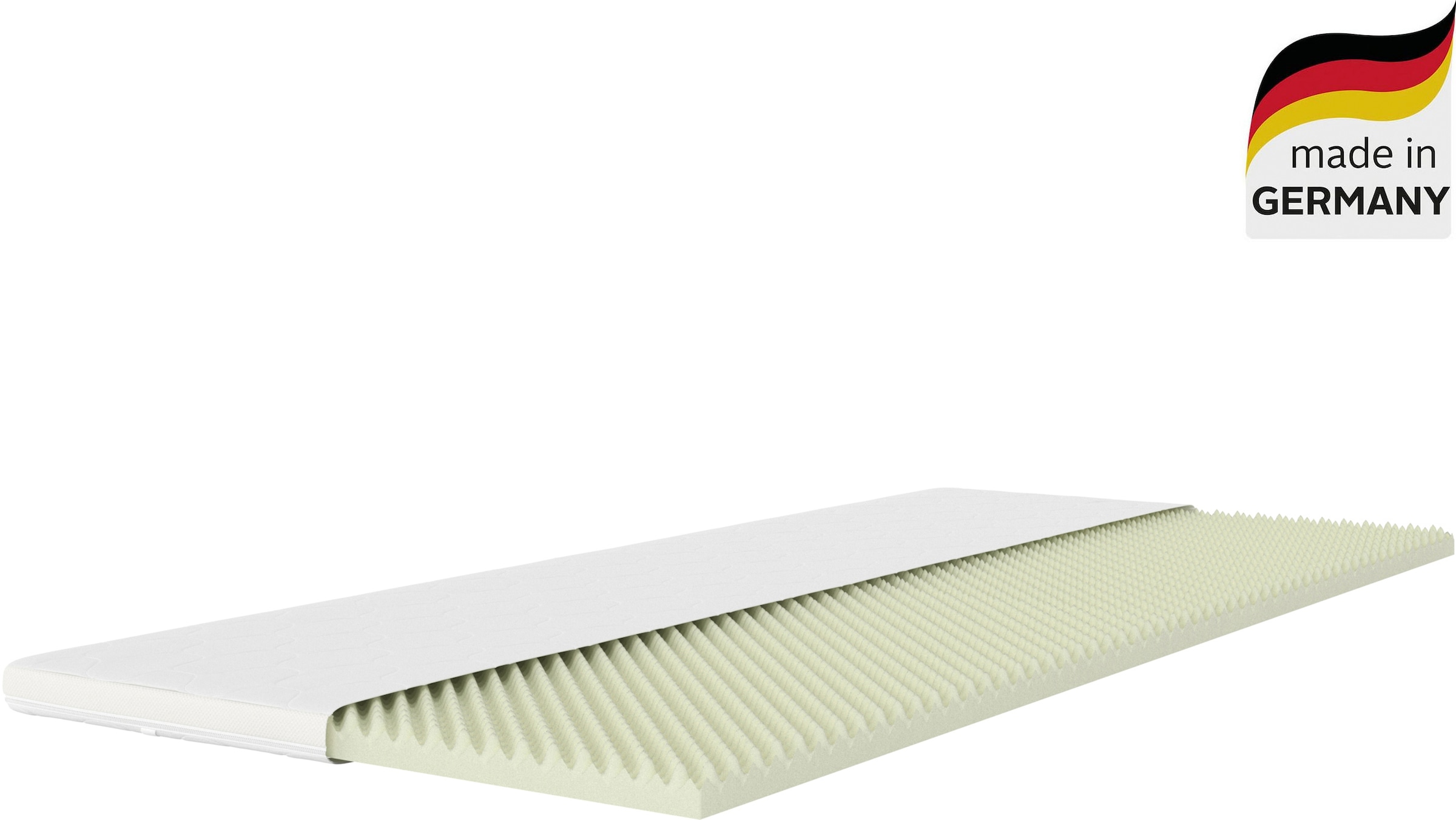 OTTO home Topper "Polly Plus Komfort ECO, ideal für Boxspringmatratzen" Topper für Matratze 90x200 cm, 140x200 cm und weitere Größe geeignet