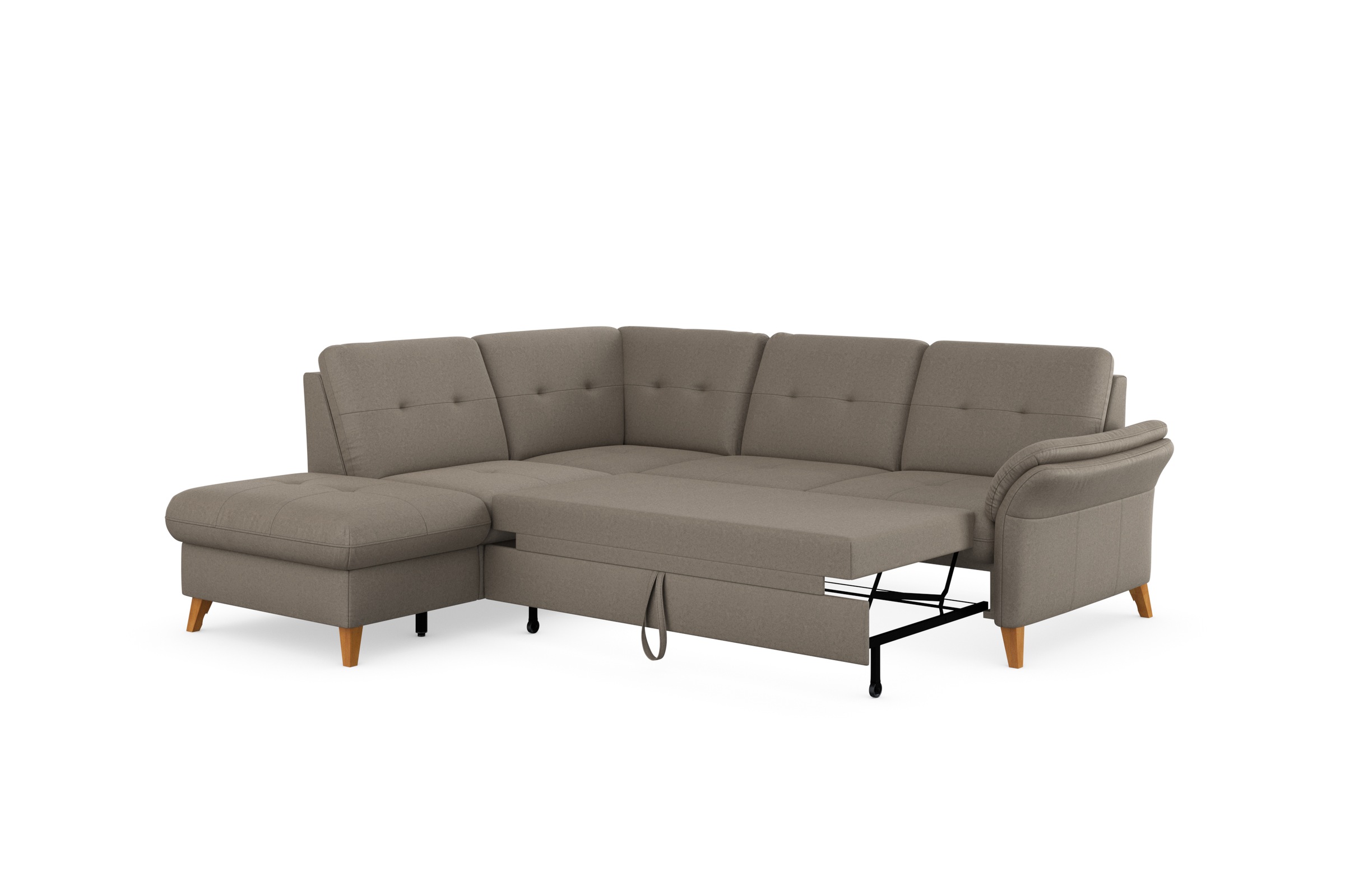 sit&more Ecksofa »Göteborg«, inkl. Sitztiefenverstellung, wahlweise mit Bettfunktion & Bettkasten