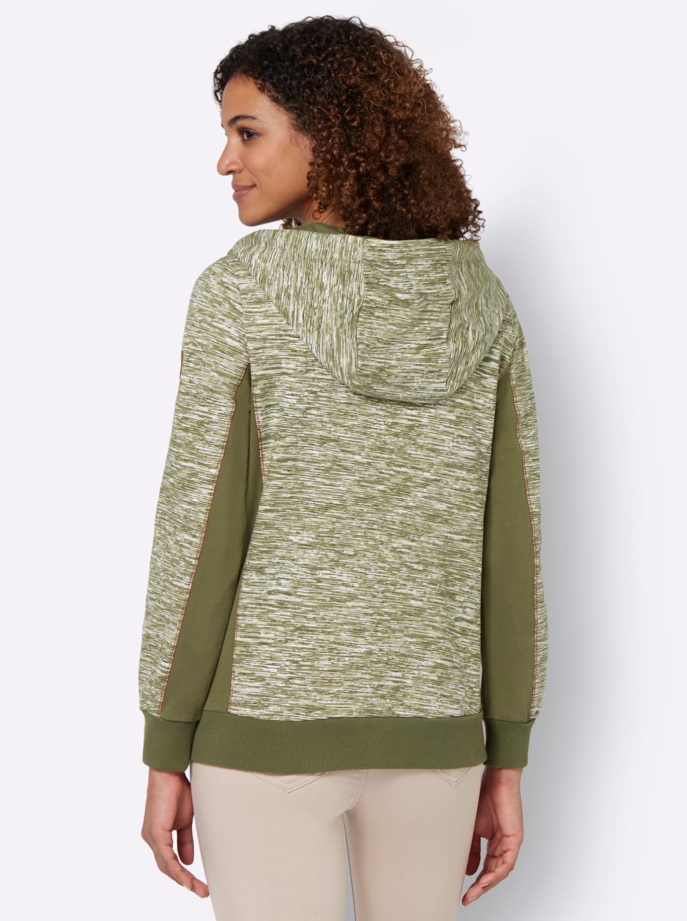 Casual Looks Shirtjacke »Sweatjacke«, (1 tlg.)