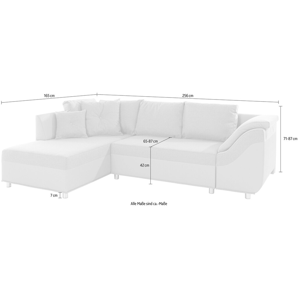 COLLECTION AB Ecksofa »Sandro«