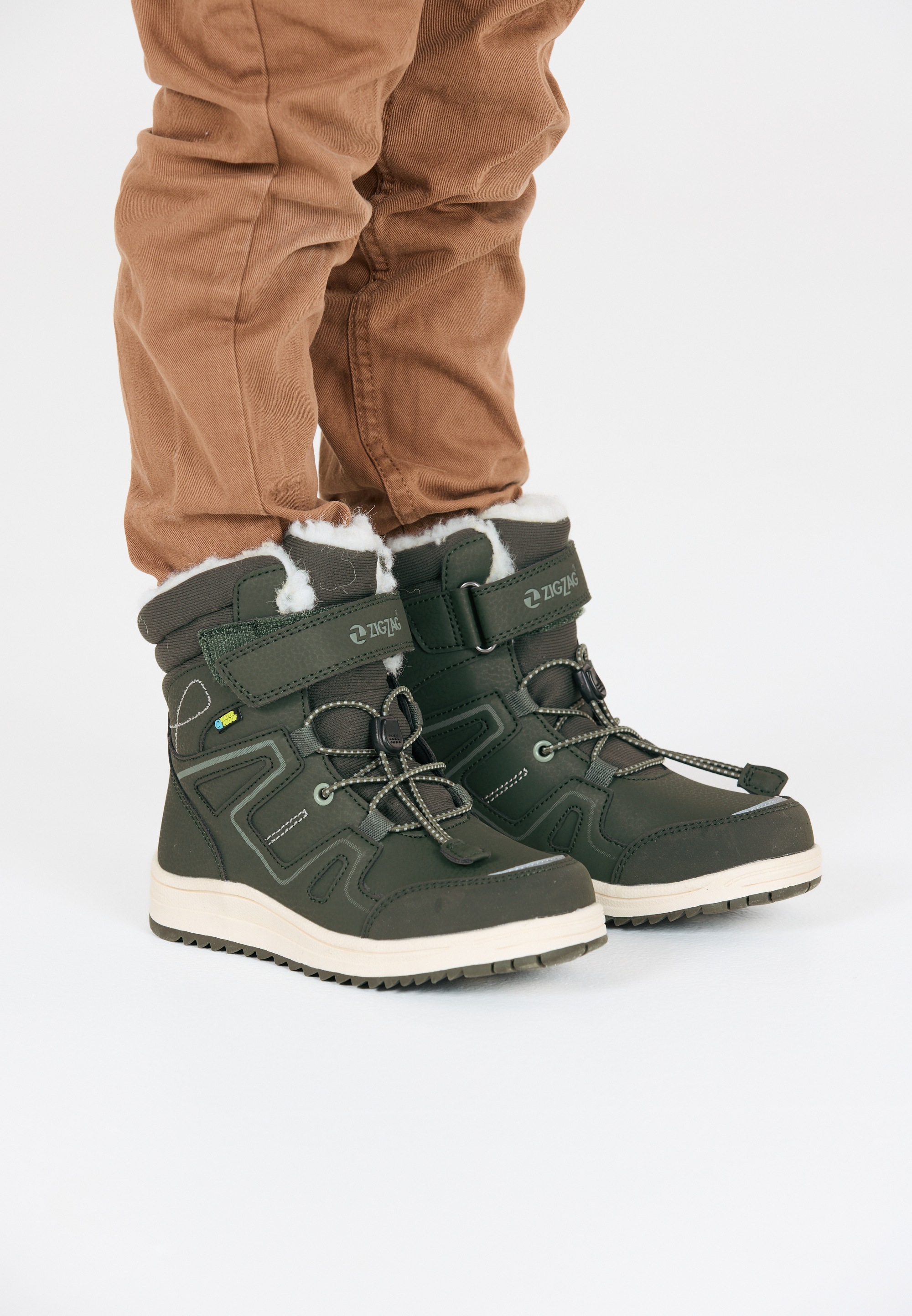 ZIGZAG Winterboots »Rincet Kids Boot WP«  Winterstiefel,Schnürstiefel, Winterschuhe,wasserdicht,gefüttert