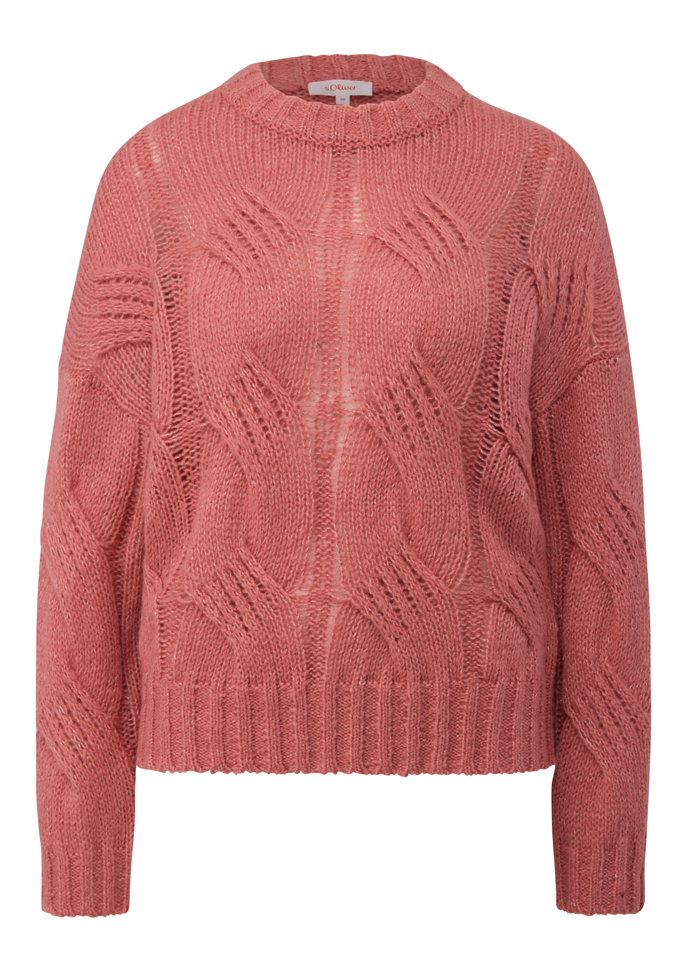 s.Oliver Strickpullover, mit Strukturmuster