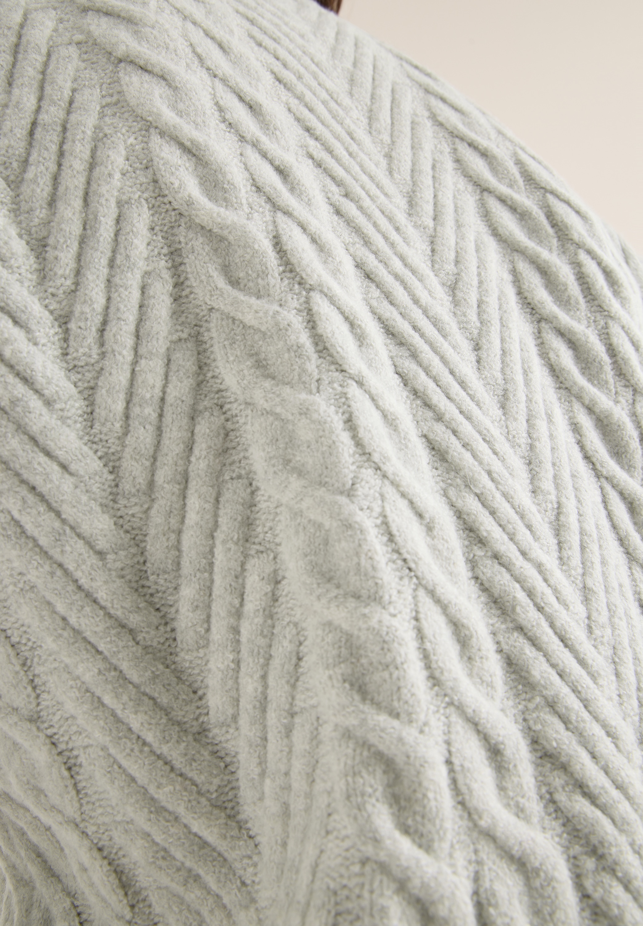 Cecil Strickpullover mit Turtle Neck, Zopfmuster