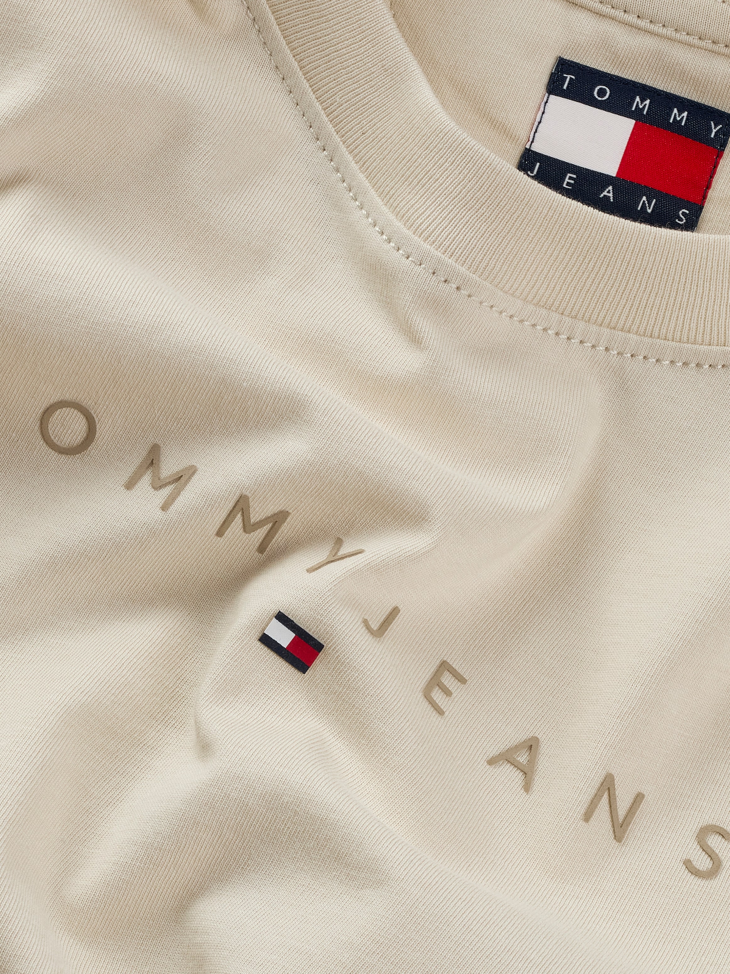 Tommy Jeans T-Shirt »TJW SLIM TONAL LINEAR TEE EXT«, mit Logoschriftzug