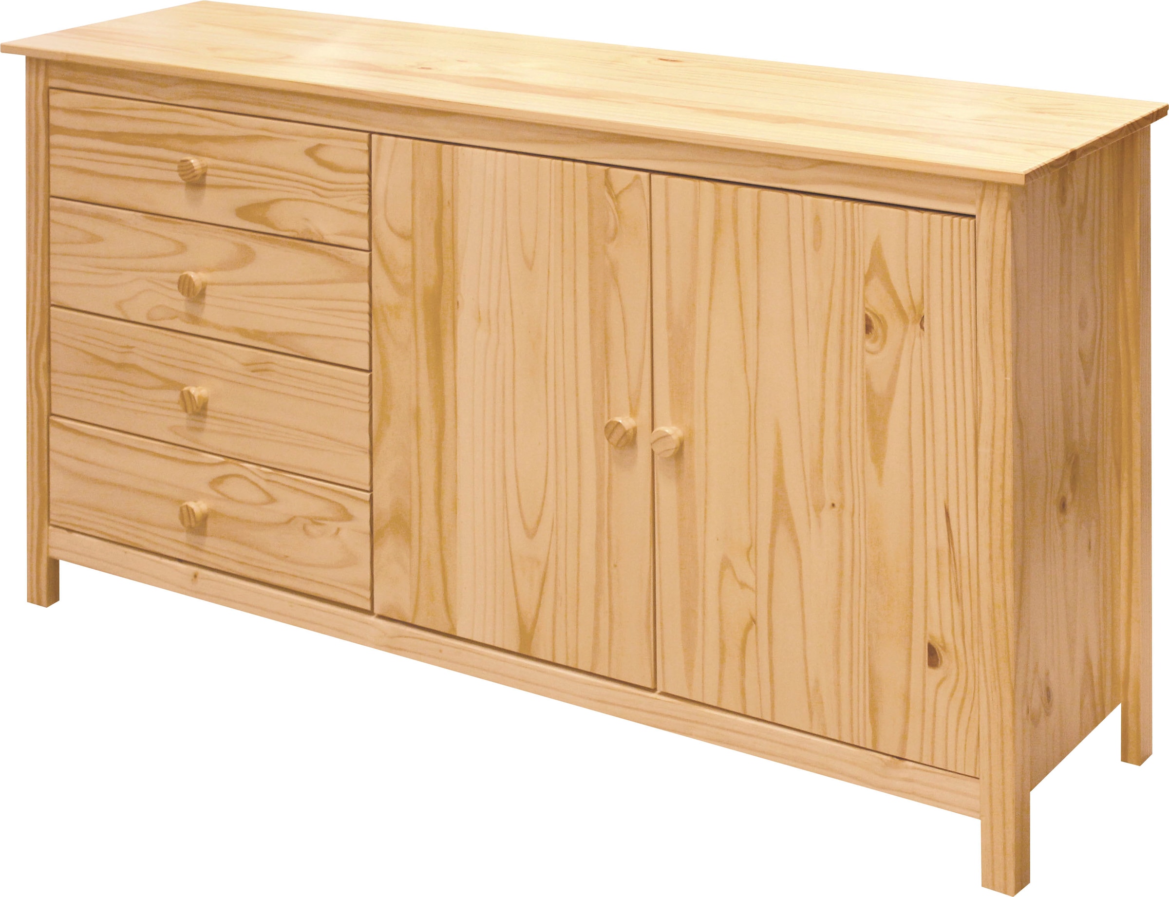 Möbilia Sideboard »Chur« Kommode aus Massivholz Kiefer