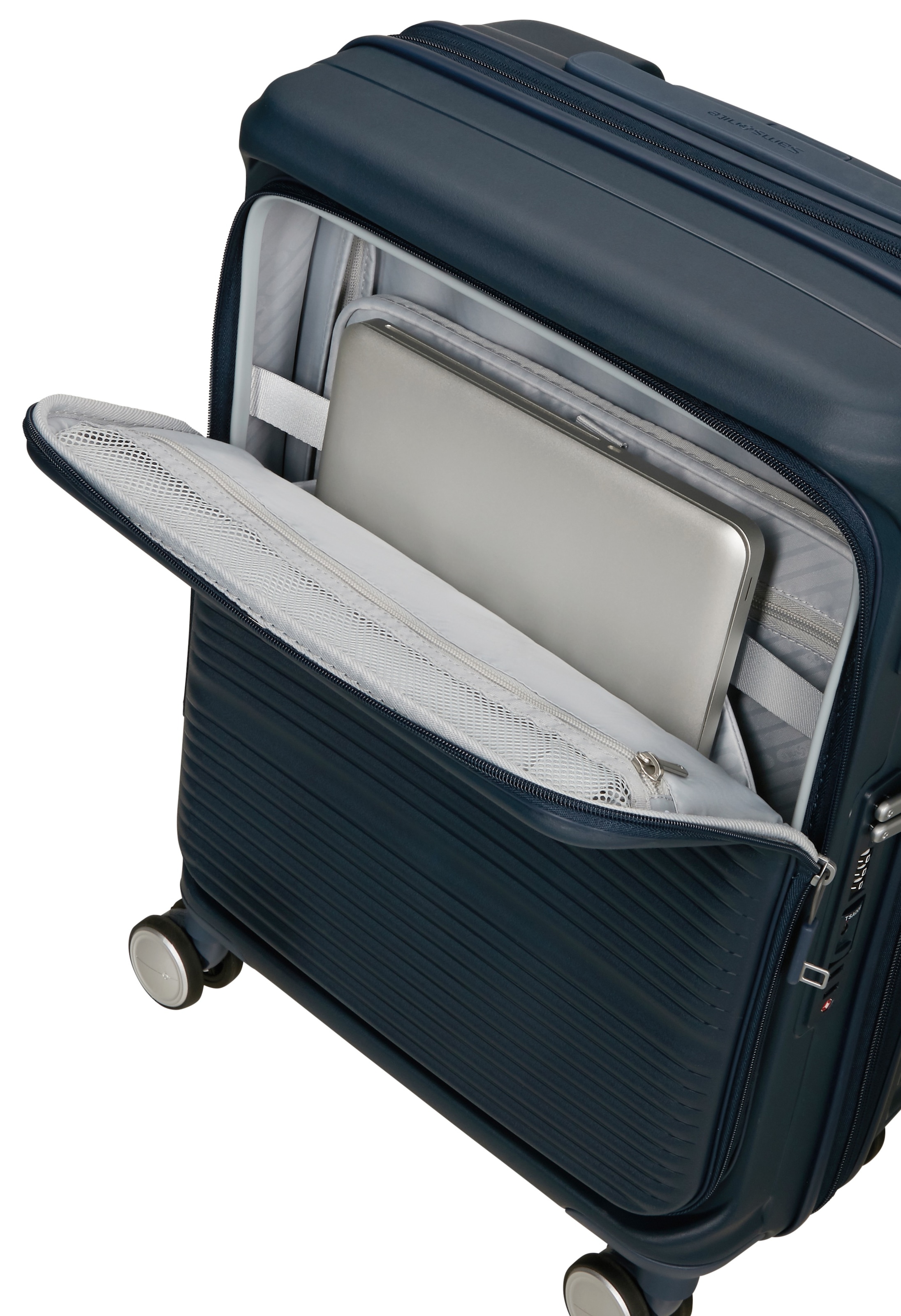 Samsonite Hartschalen-Trolley »PARALUX, verschiedene Größen und Farben« 40 l 4 Rollen mit arretierbarem und versenkbarem Druckknopf-Trolleysystem