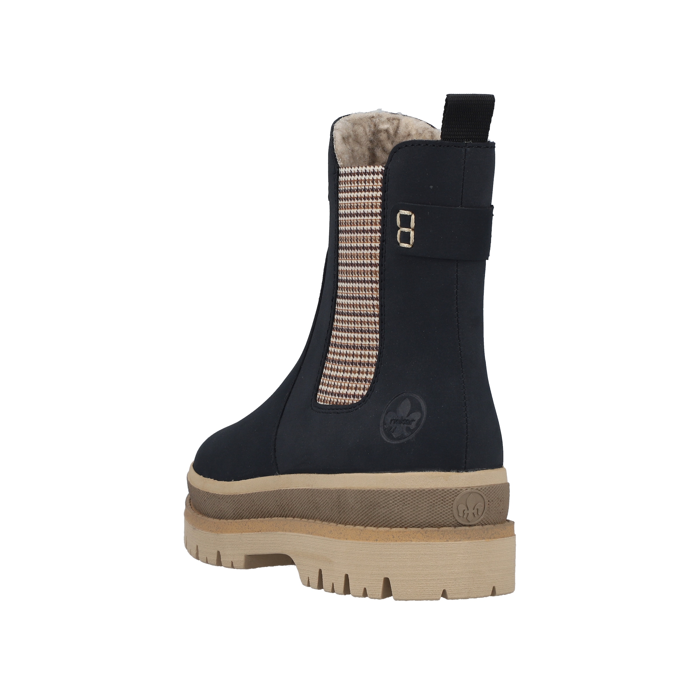 Rieker Winterboots  Chelseaboots, Plateauboots, Stiefelette mit Innenreißverschluss