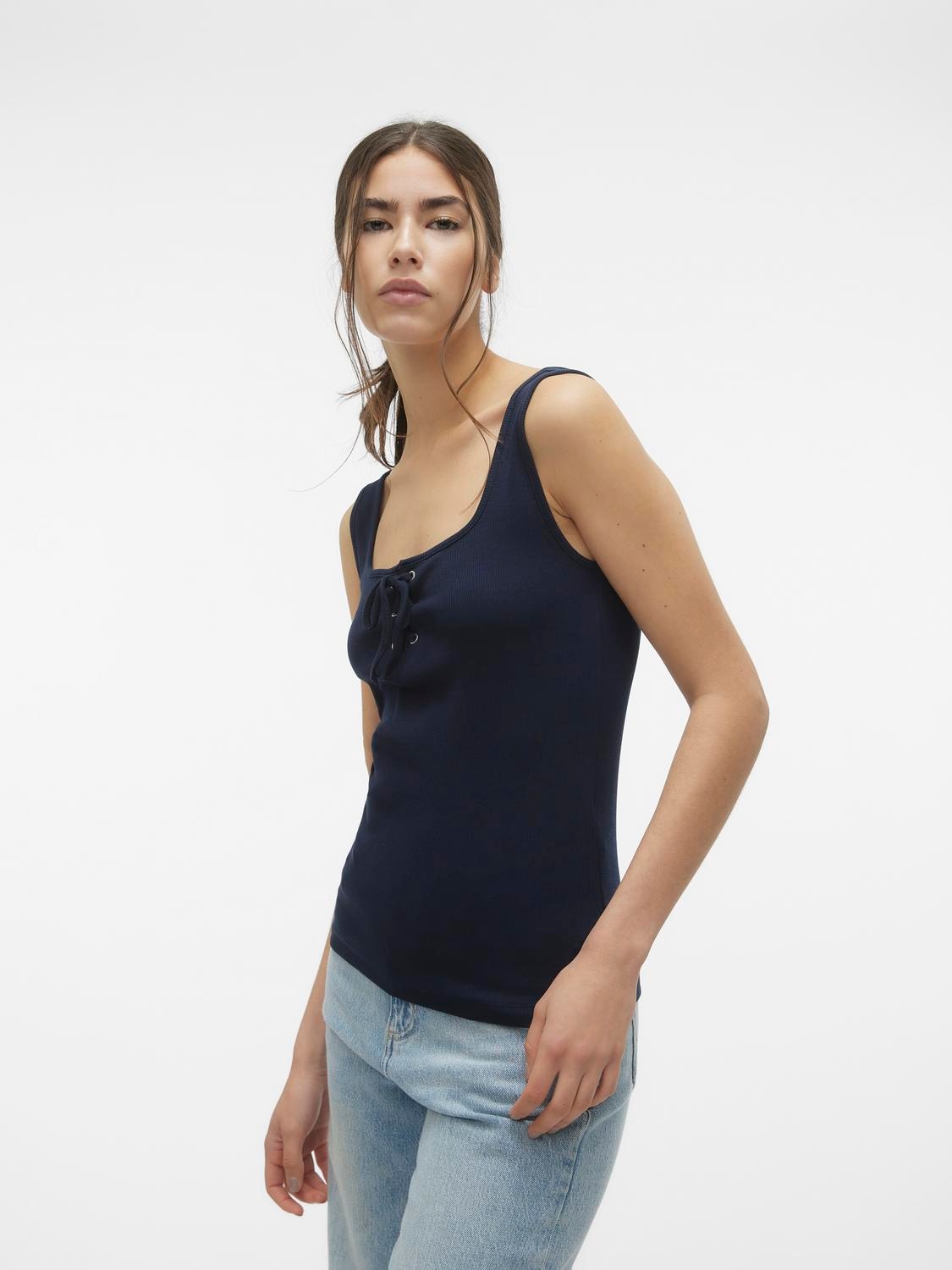 Vero Moda Trägertop »VMCAISA SL SHORT TOP JRS GA«